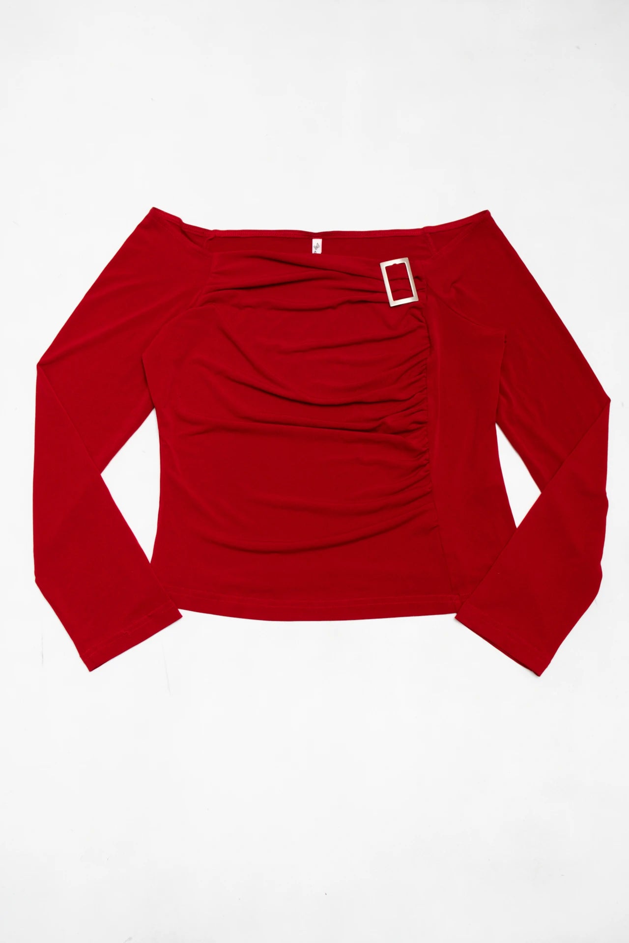 Off-shoulder Top Red | c. 168 | Size 12