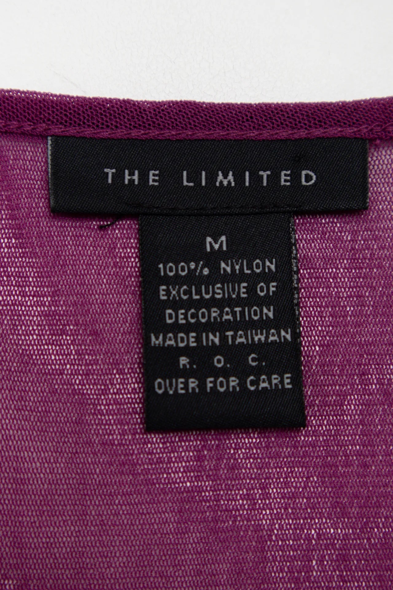 The Limited Mesh Tank Top Purple | c. 168 | Size 10/12