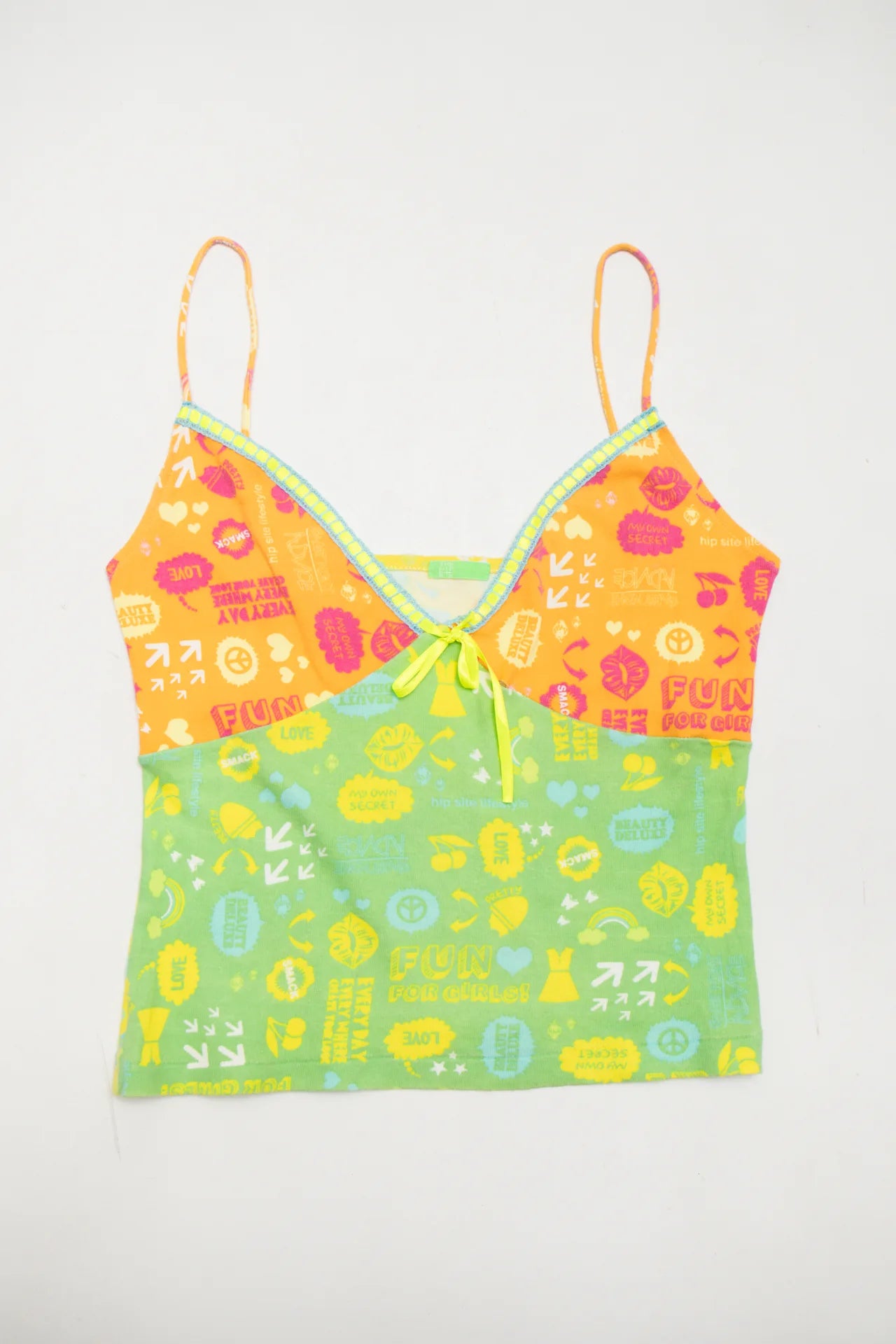 The Hip Site Cami Top Green | c. 168 | Size 8