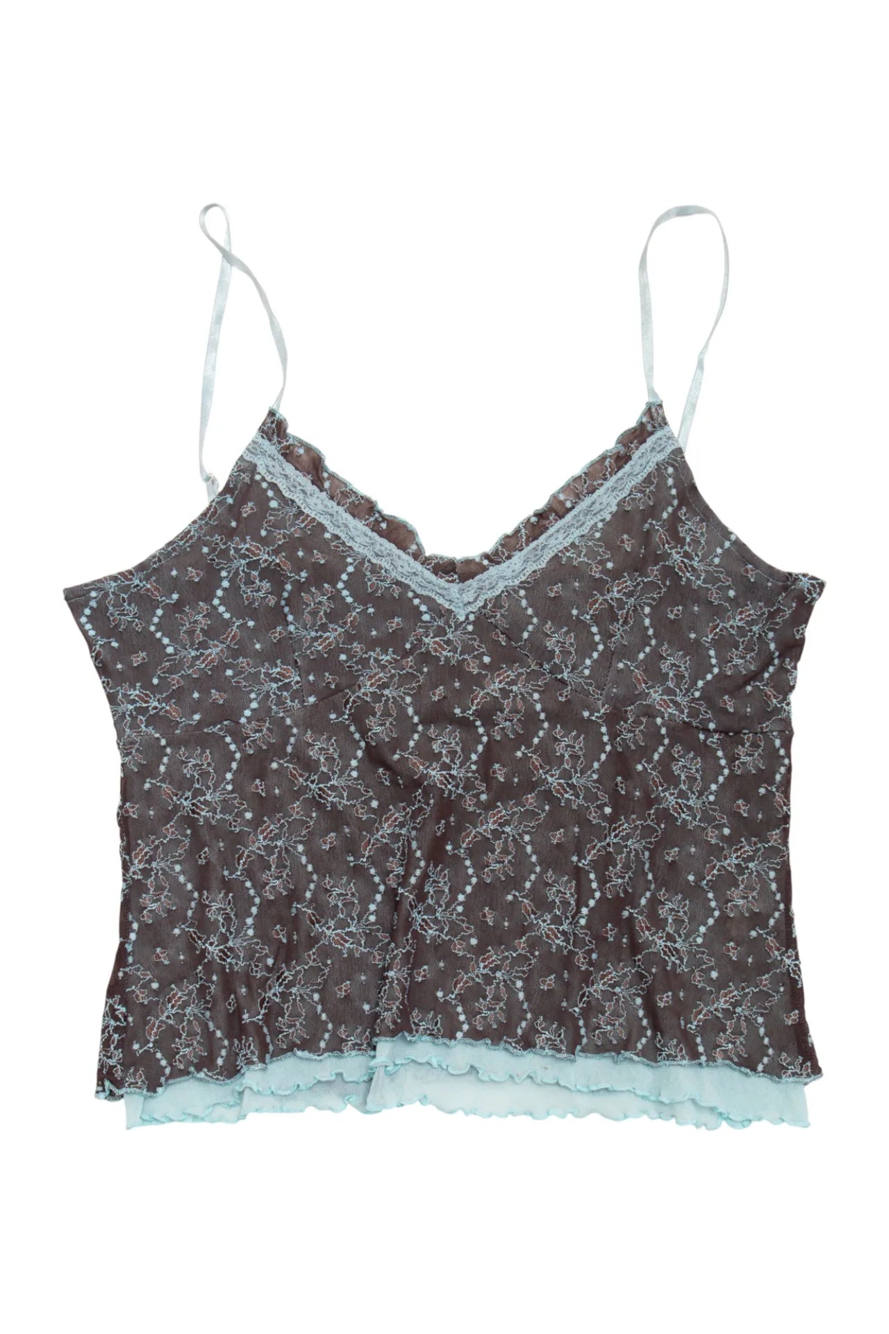Cassis Cami Top Gray | c. 168 | Size 14
