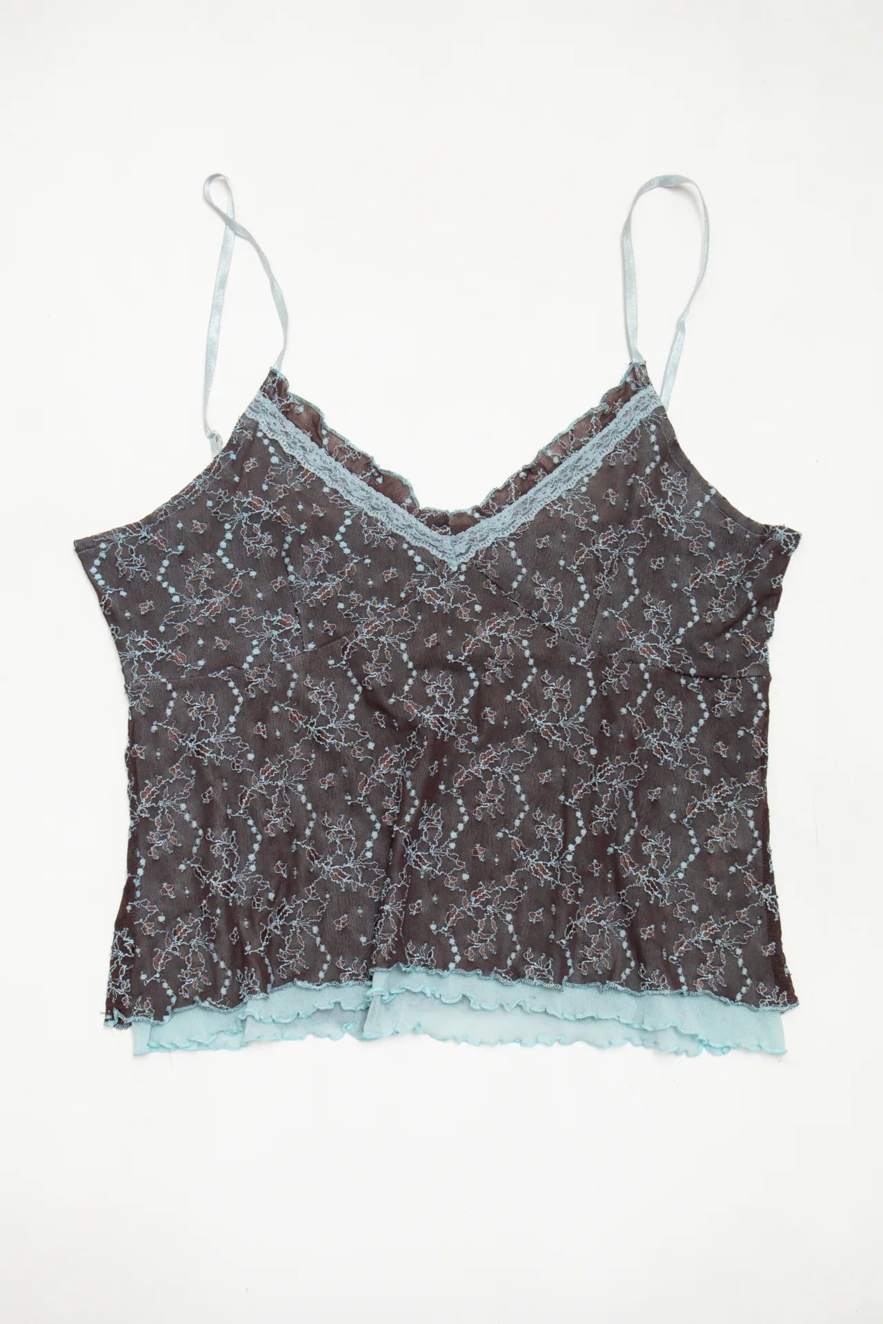 Cassis Cami Top Gray | c. 168 | Size 14