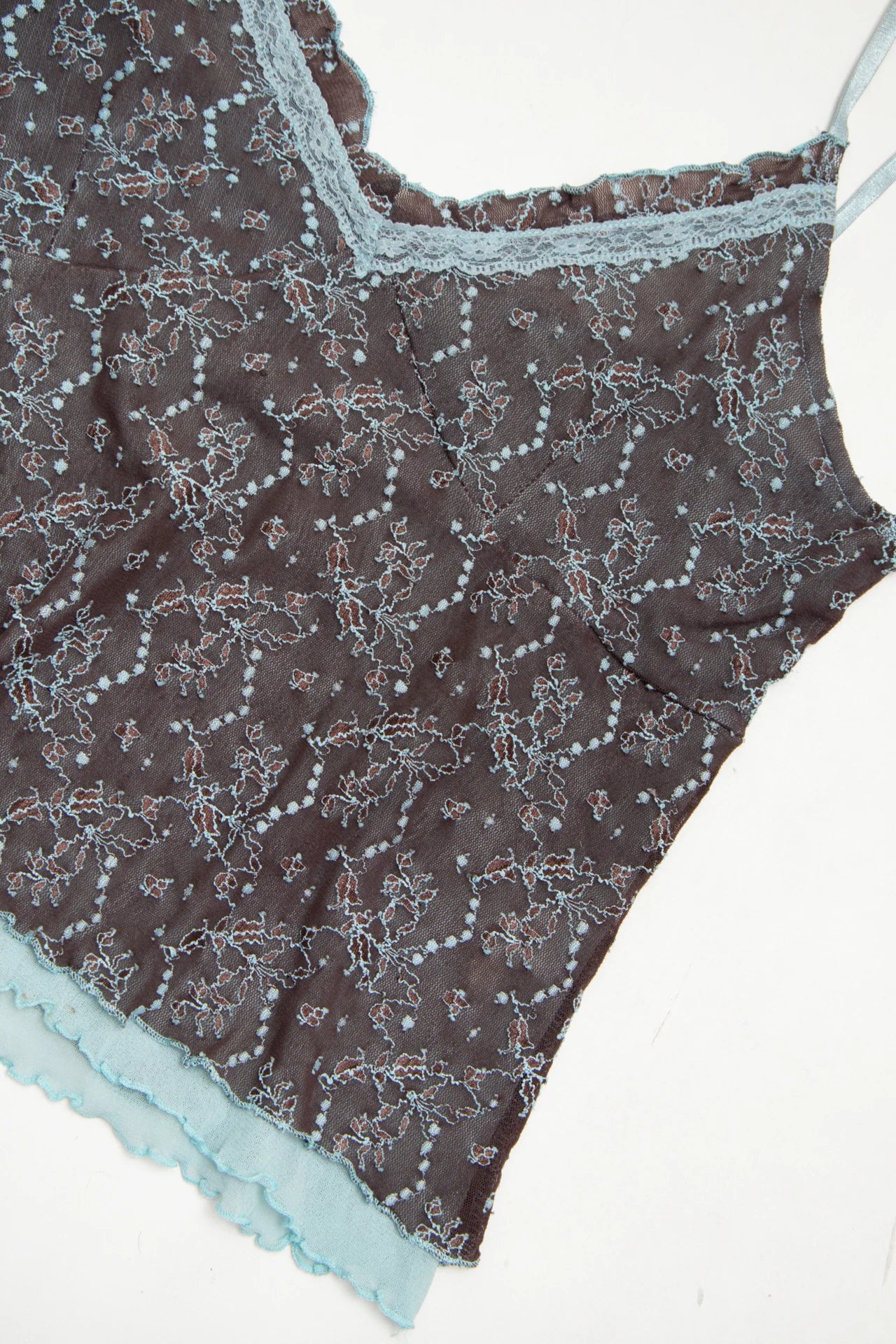 Cassis Cami Top Gray | c. 168 | Size 14