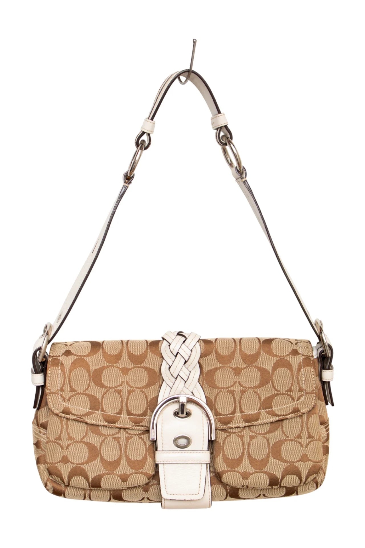 Coach Shoulder Bag Beige | c. 168 | Size NA