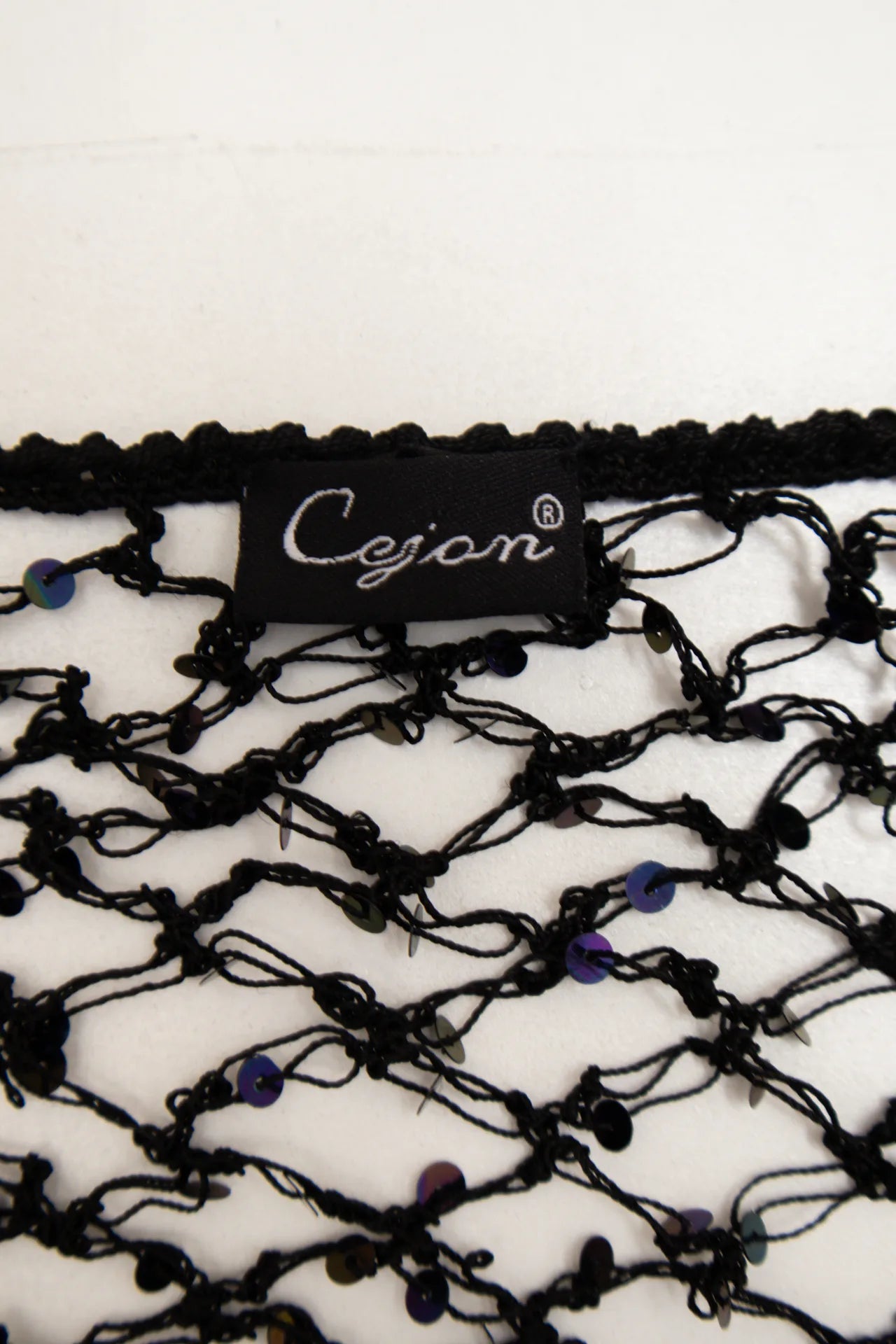 Cejon Scarf Black | c. 168 | Size 10/12/14