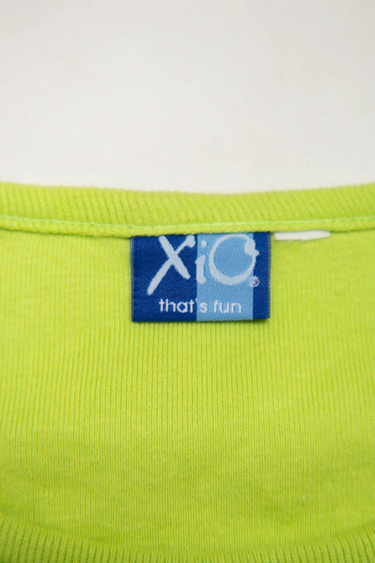 #19 Xio That's Fun Graphic Tank Top Green | c. | Size