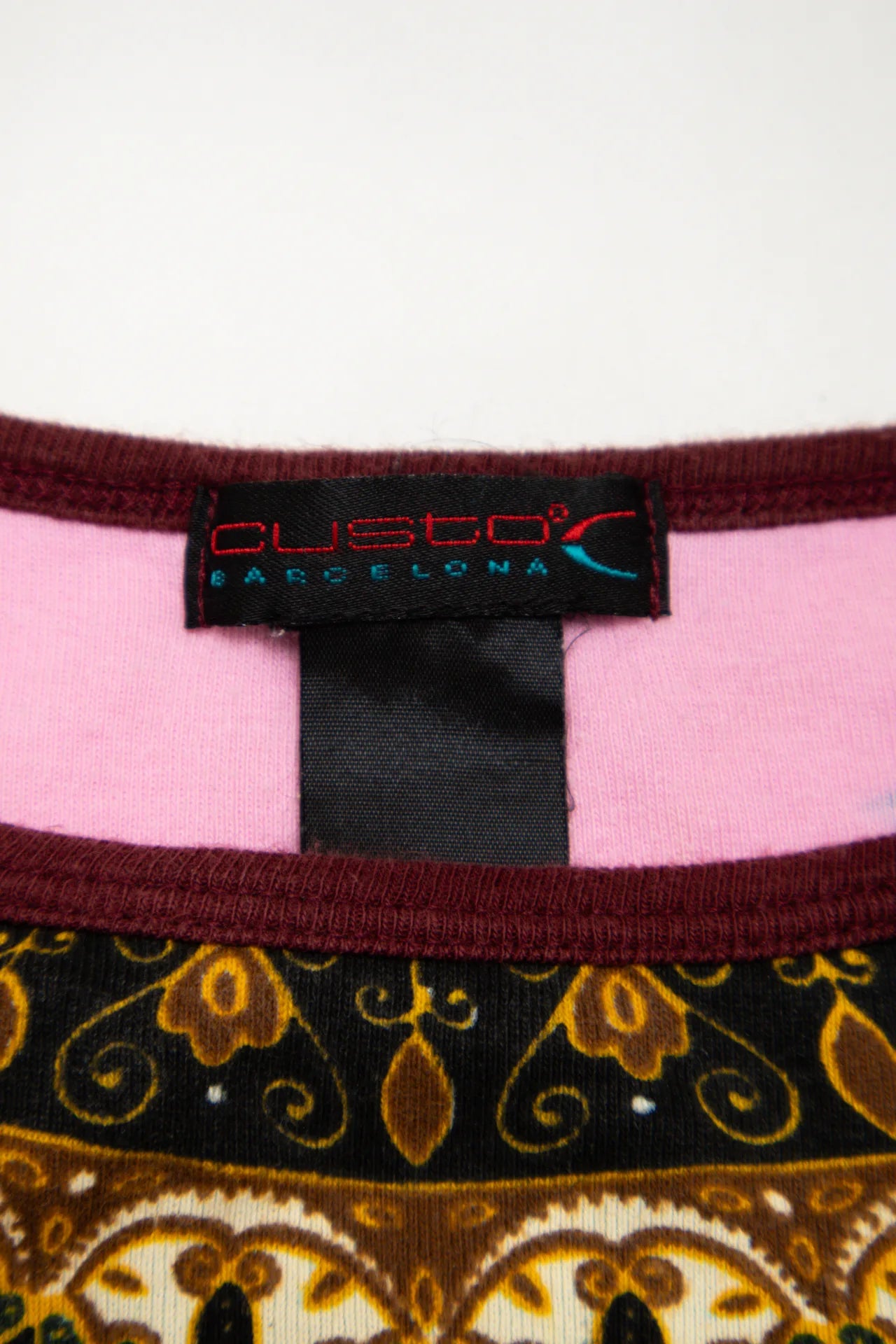 #23 Custo Barcelona Sleeveless Mandala Tank Top Blue | c. | Size 10/12