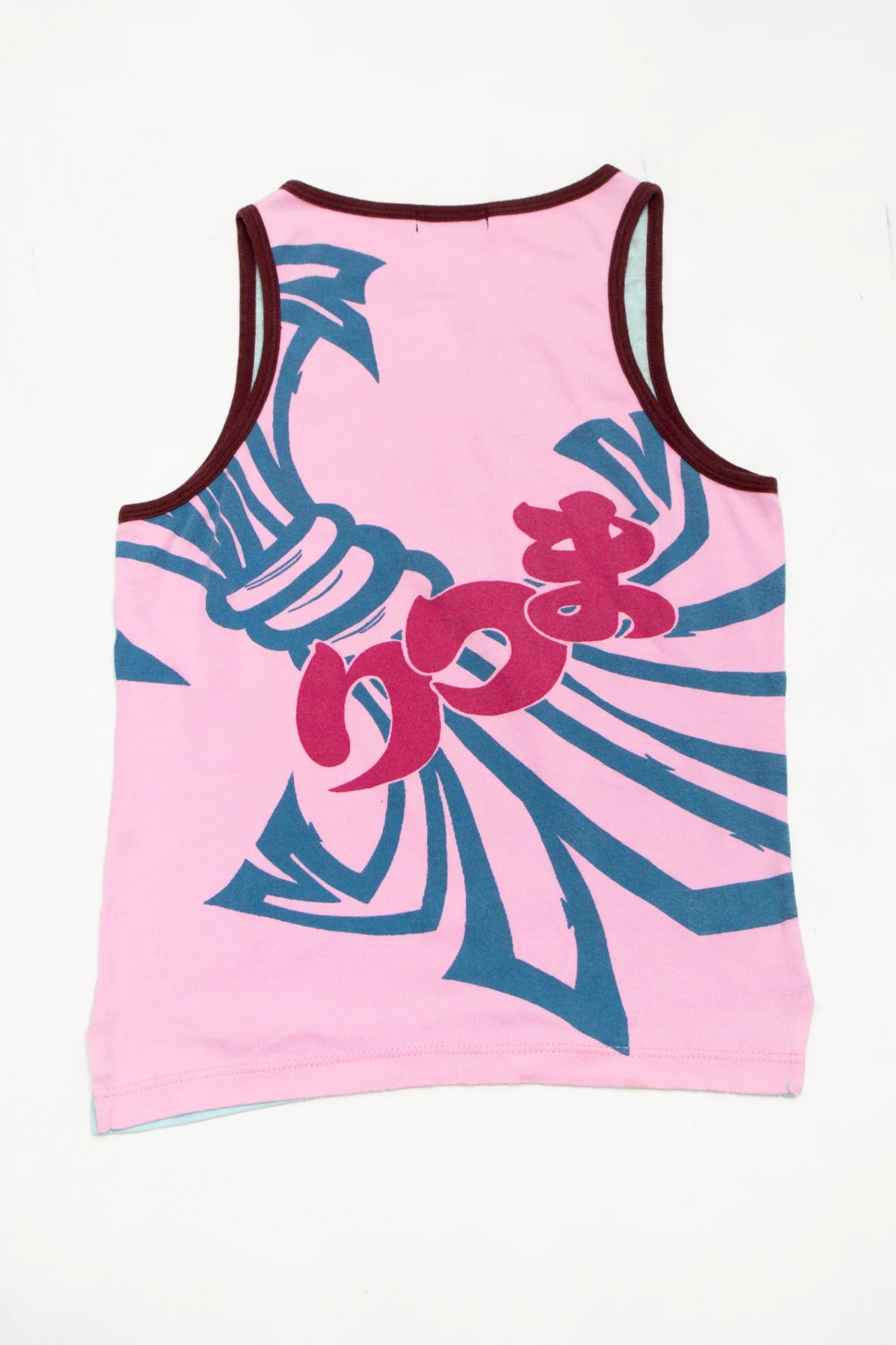 #23 Custo Barcelona Sleeveless Mandala Tank Top Blue | c. | Size 10/12