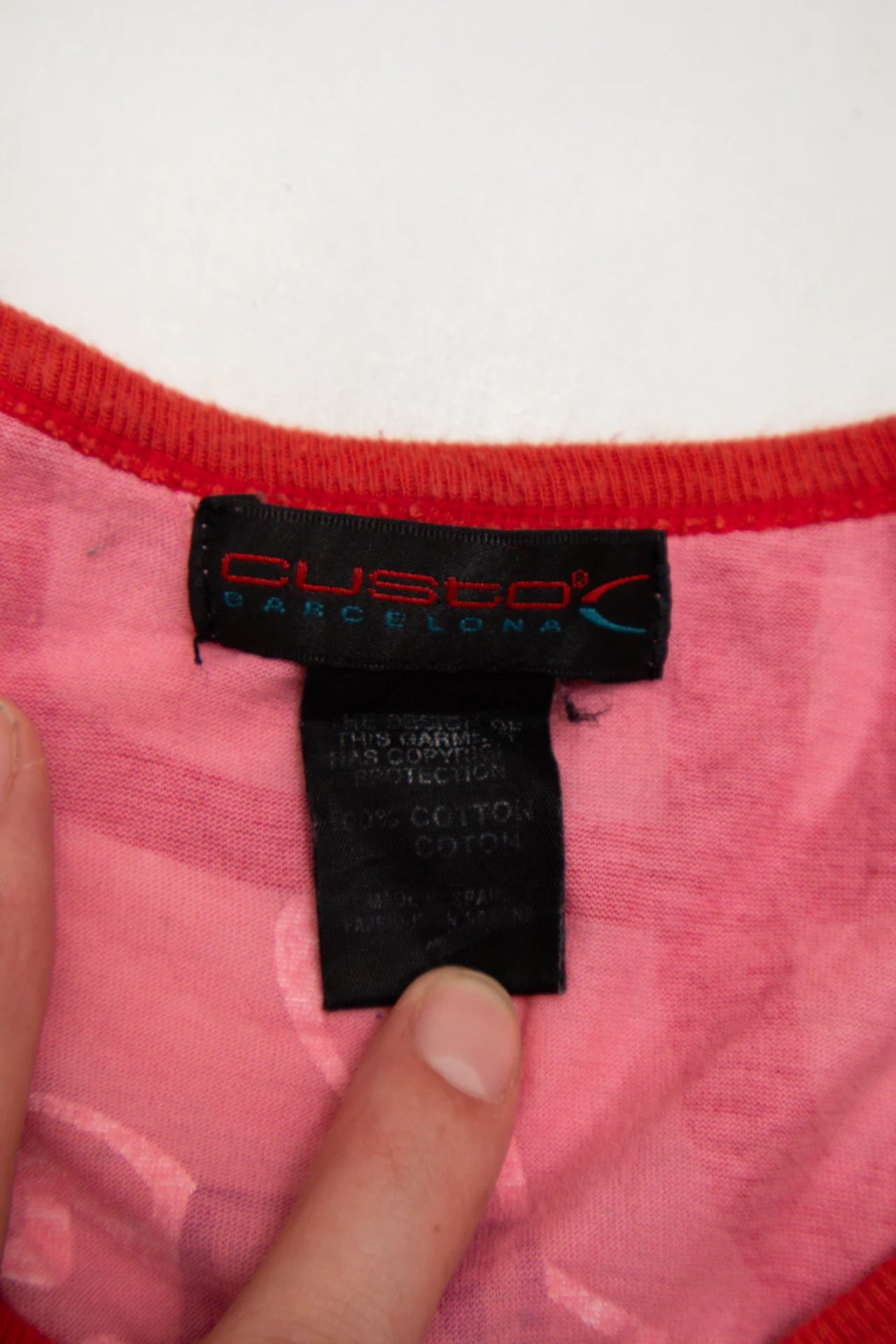 #27 Custo Barcelona Long Sleeve T-shirt Orange | c. | Size 10