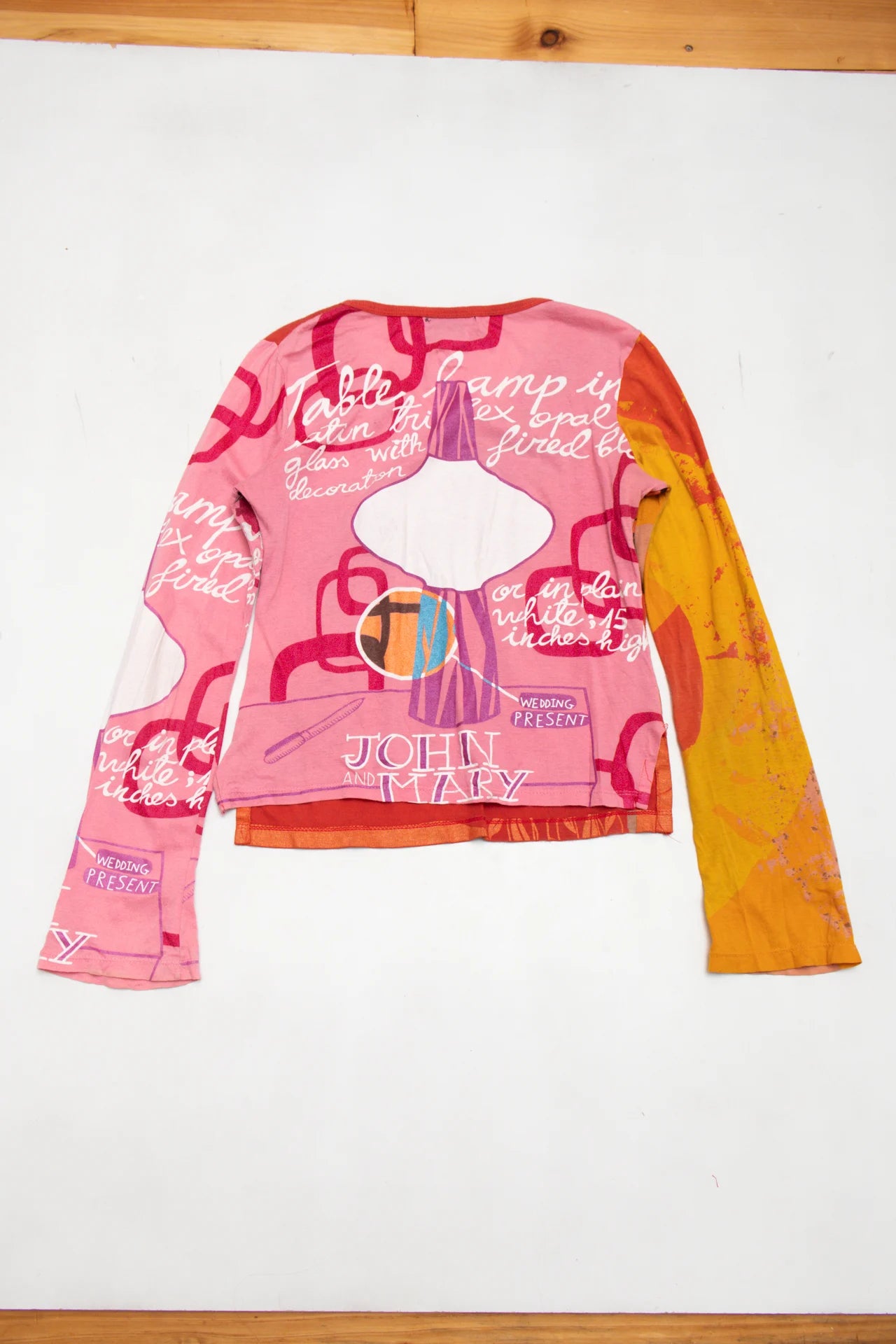 #27 Custo Barcelona Long Sleeve T-shirt Orange | c. | Size 10