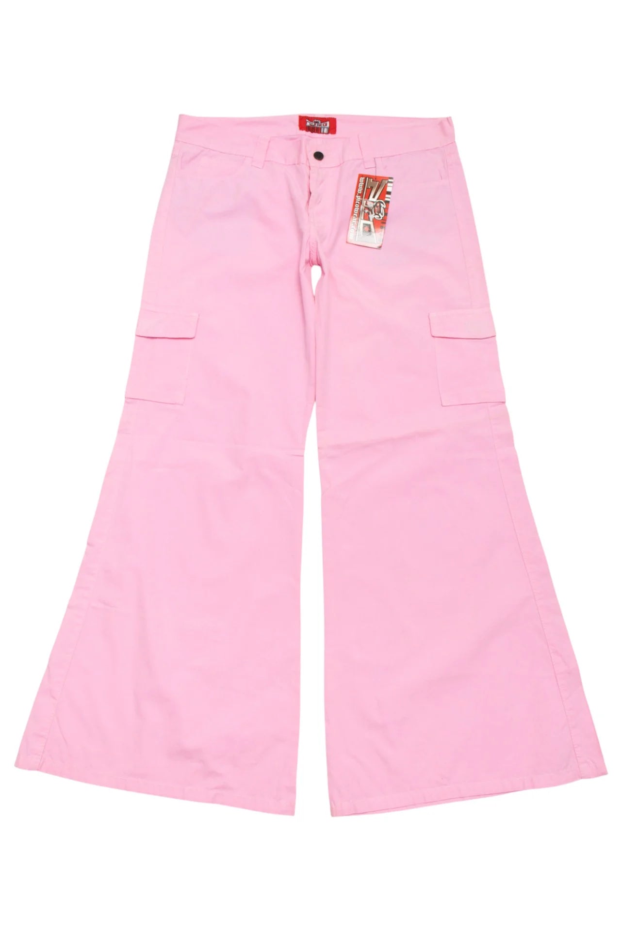 #47 Pico Flared Cargo Pants Pink | c. | Size 12