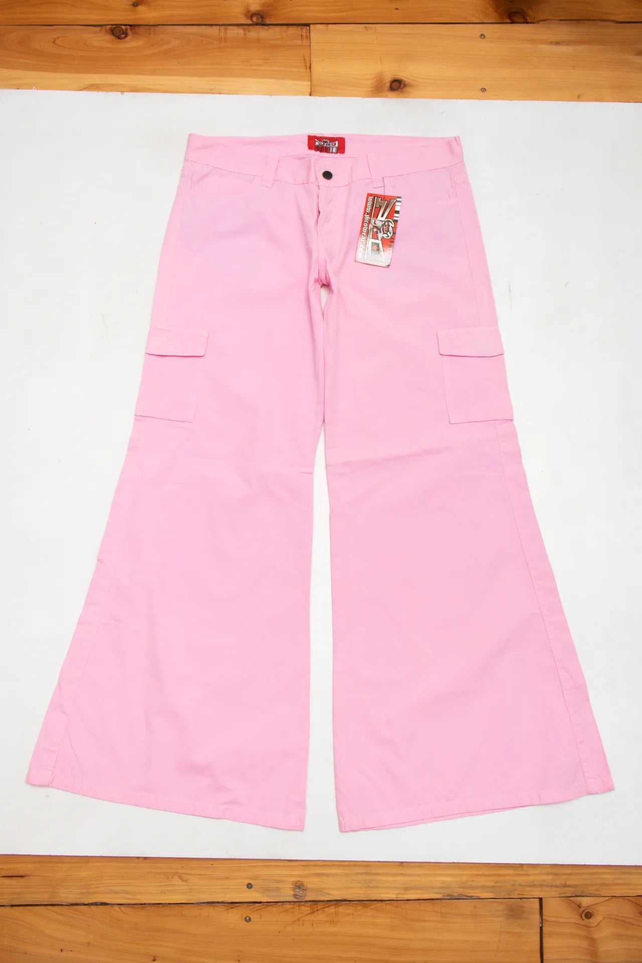 #47 Pico Flared Cargo Pants Pink | c. | Size 12