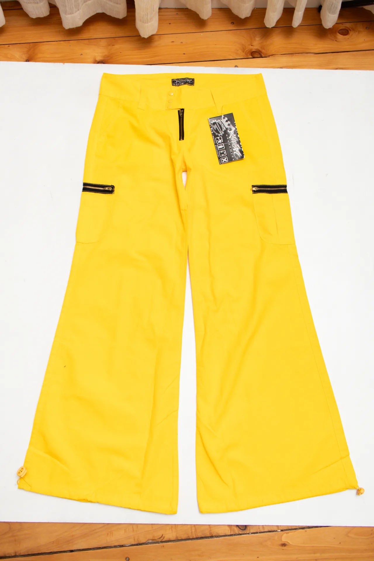 #54 Pico Wide-leg Utility Pants Yellow | c. | Size 14