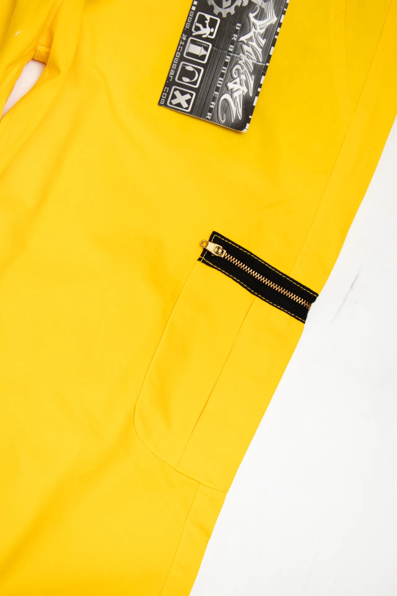 #54 Pico Wide-leg Utility Pants Yellow | c. | Size 14