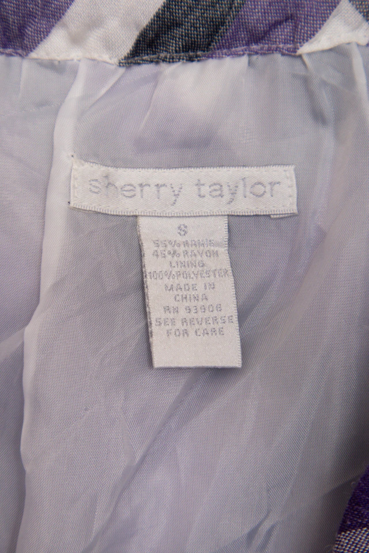 #77 Sherry Taylor Skirt Purple | c. 169 | Size 6/8