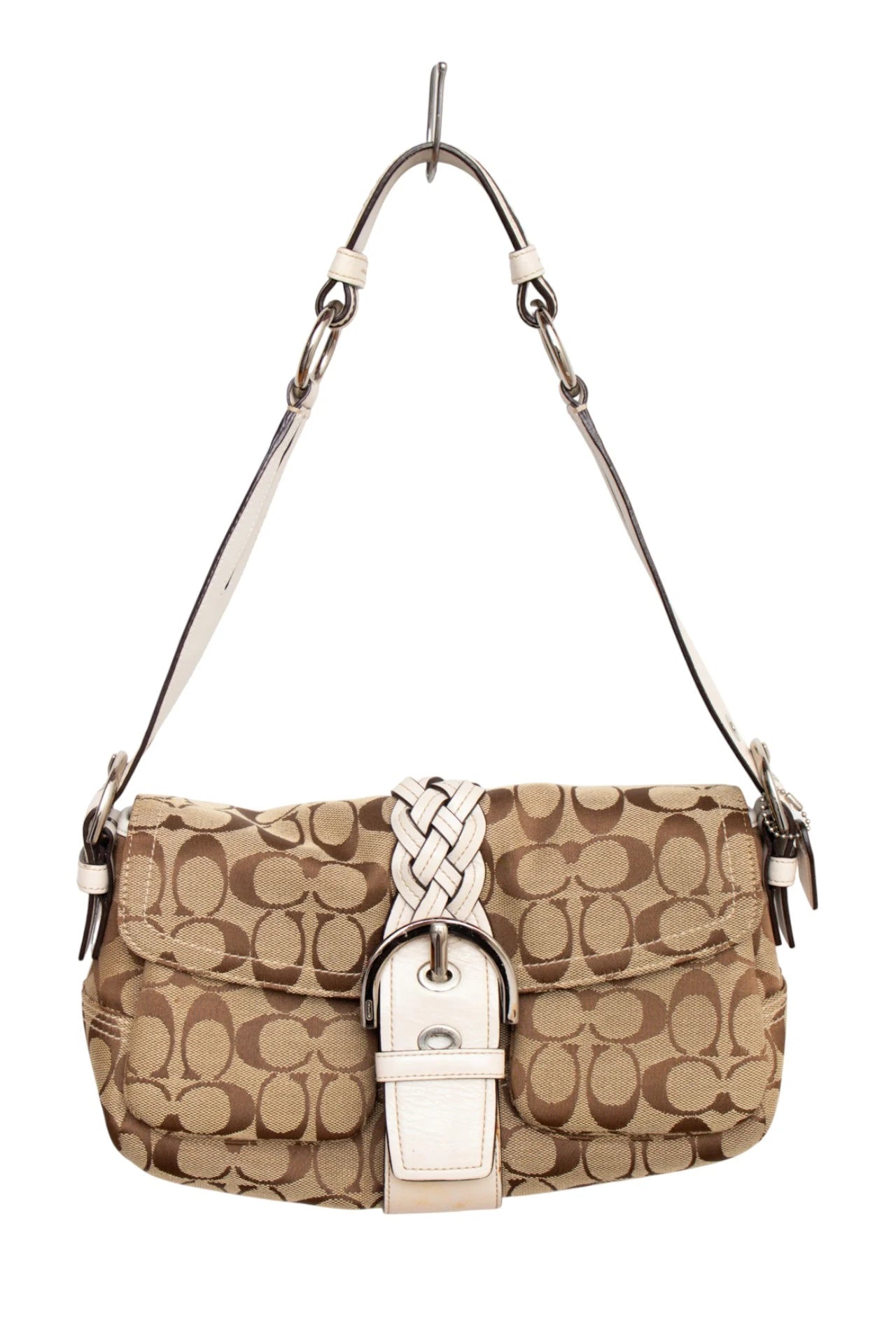 #150 Coach .handbag Beige | c. 169 | Size