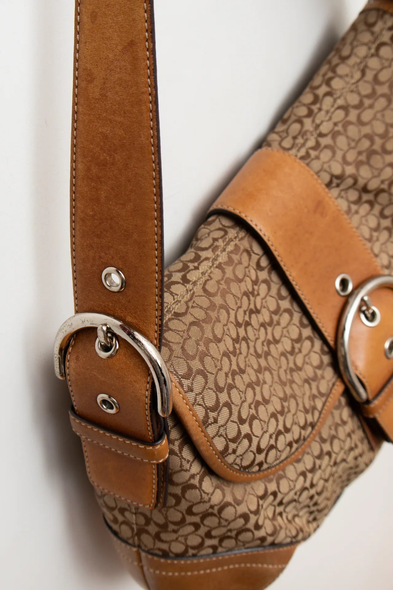 #151 Coach .handbag Brown | c. 169 | Size