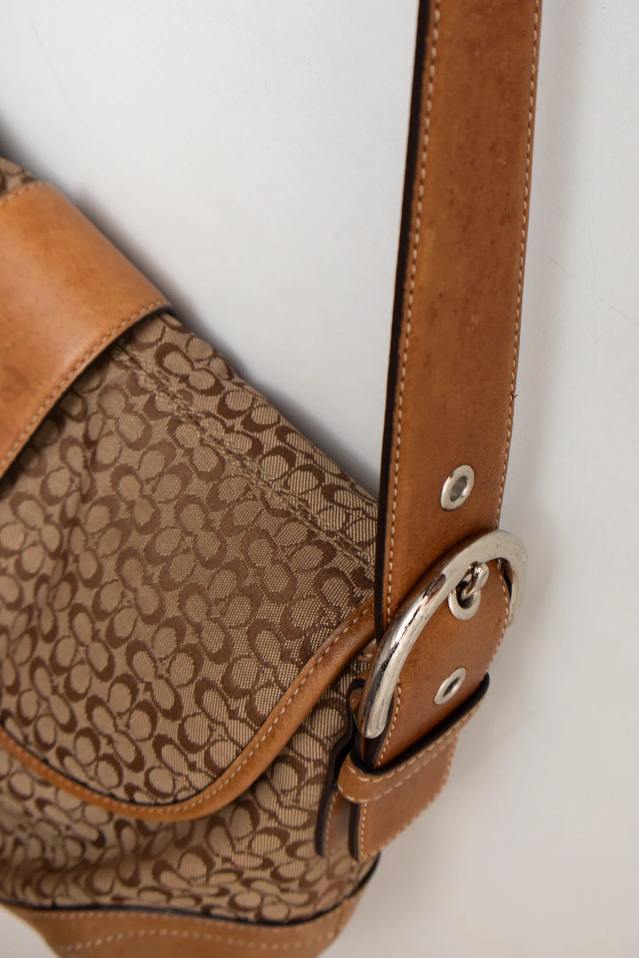 #151 Coach .handbag Brown | c. 169 | Size