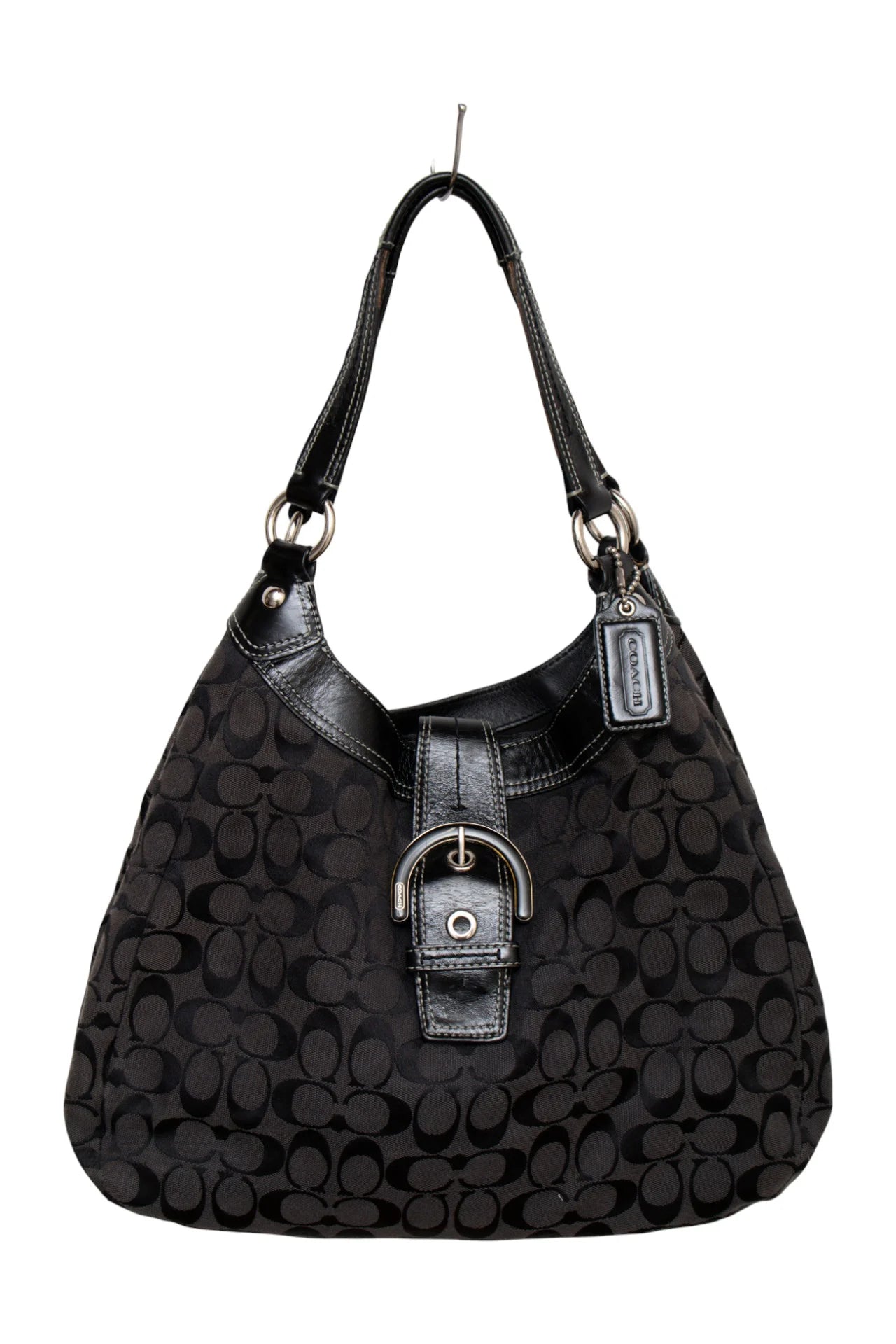 #139 Coach Hobo Bag Black | c. 169 | Size