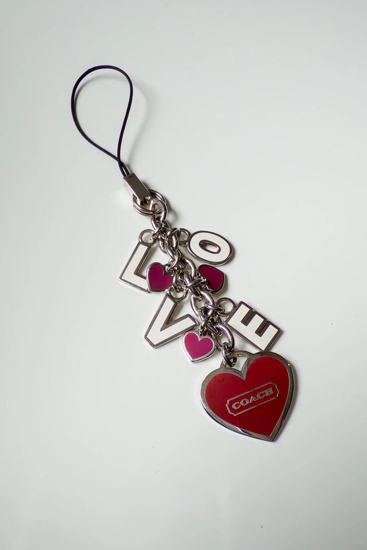 #152 Coach Phone Charm / Bag Charm Red | c. 169