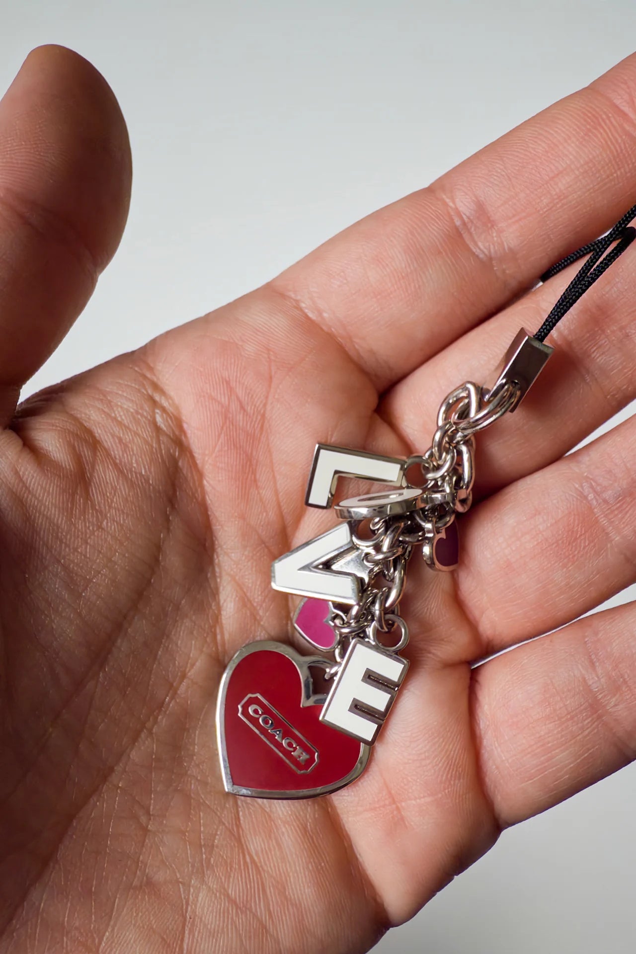 #152 Coach Phone Charm / Bag Charm Red | c. 169