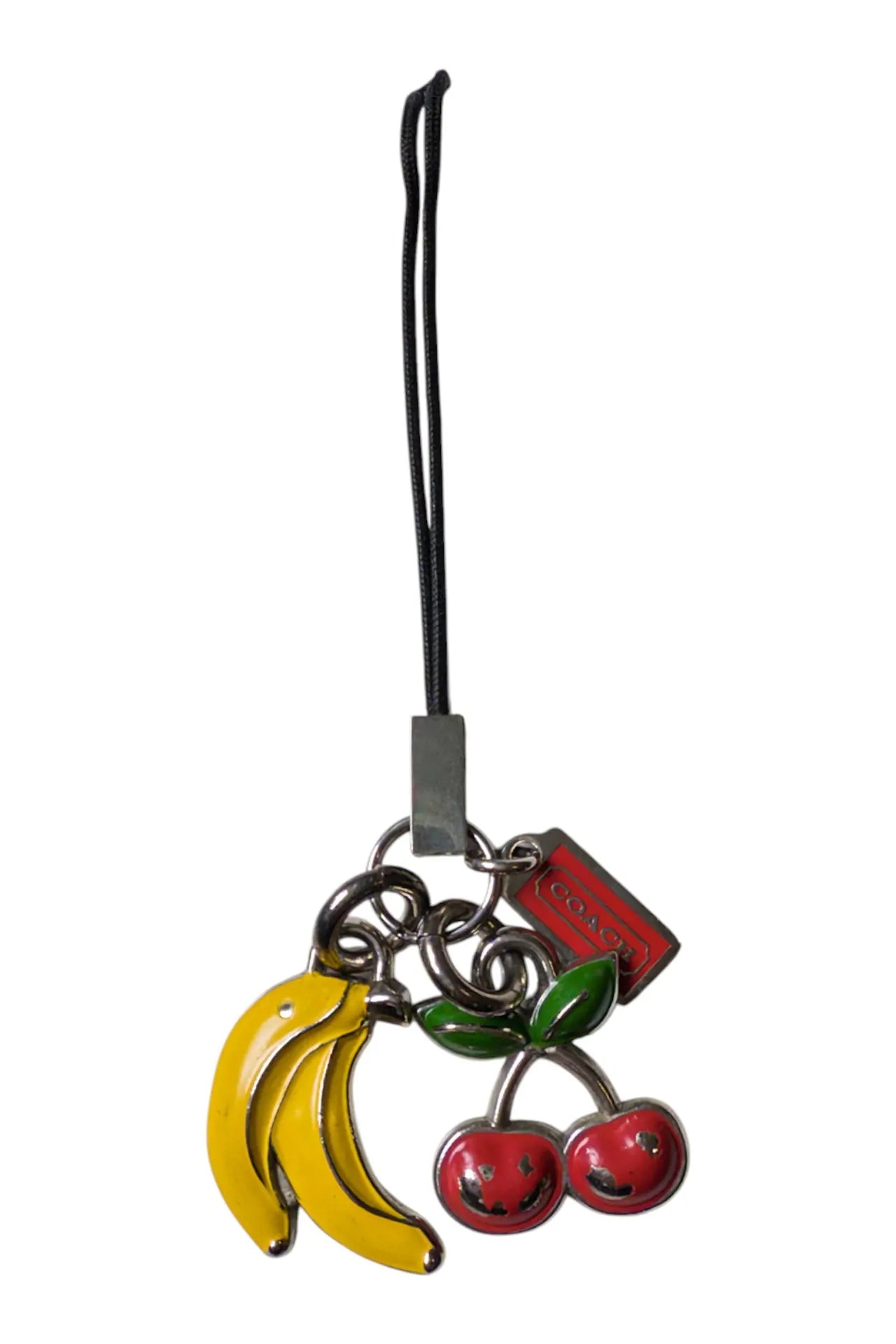 #153 Coach Phone Charm / Bag Charm Yellow | c. 169