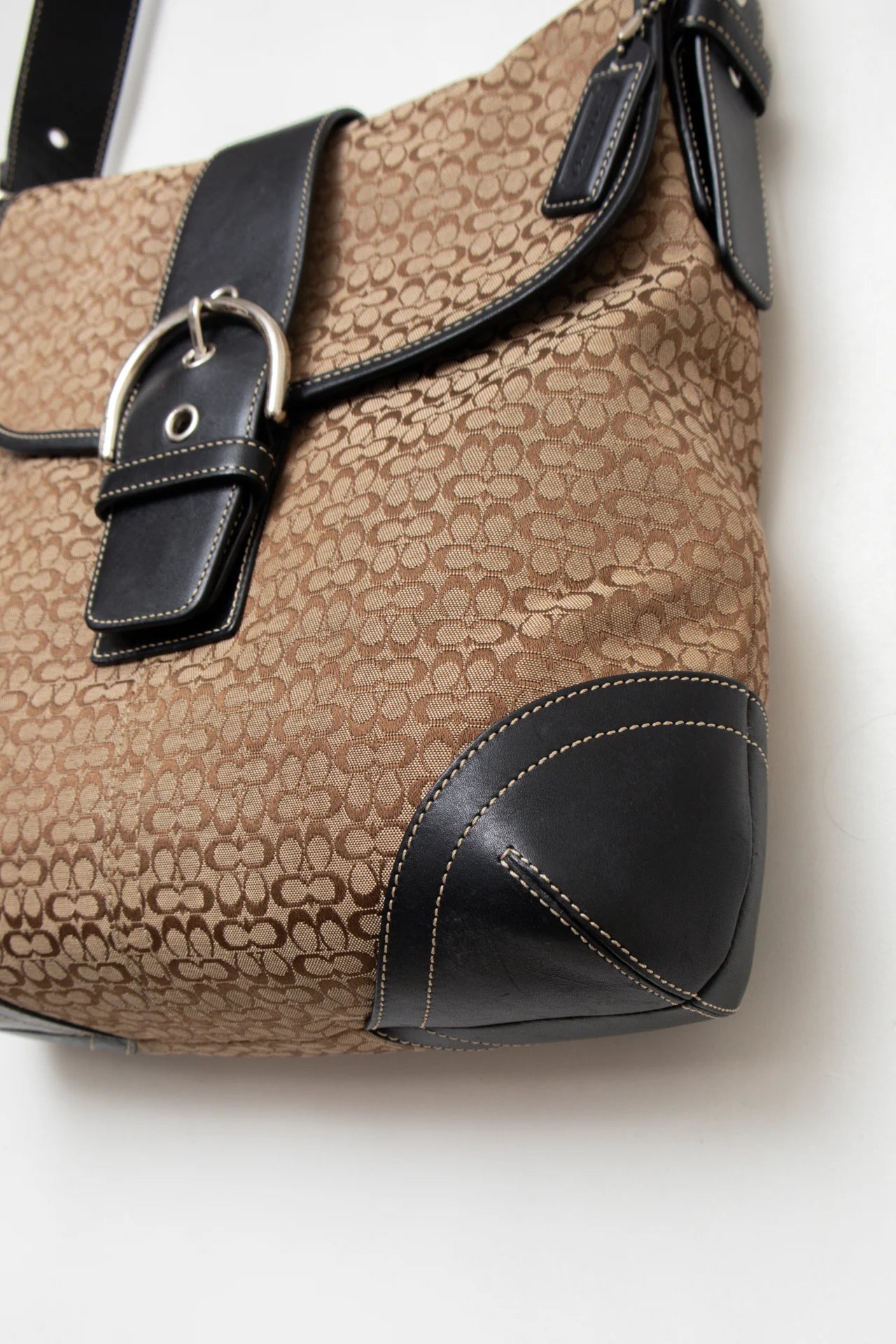 #182 Coach Shoulder Bag Brown | c. 169