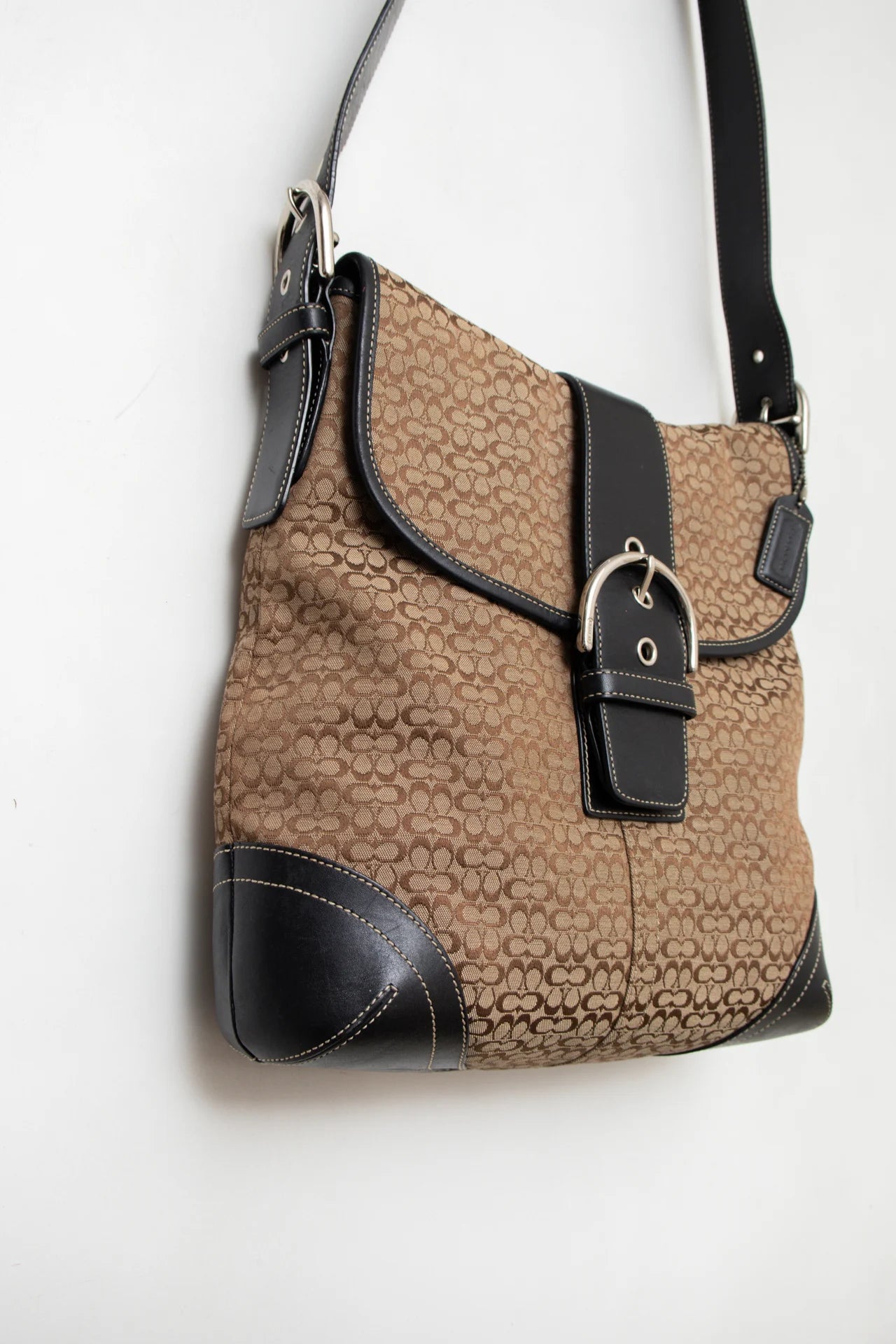 #182 Coach Shoulder Bag Brown | c. 169