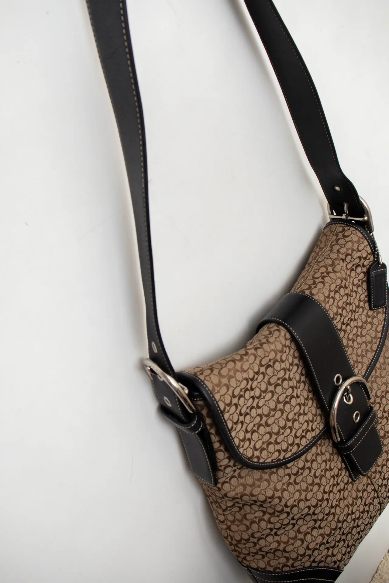 #182 Coach Shoulder Bag Brown | c. 169