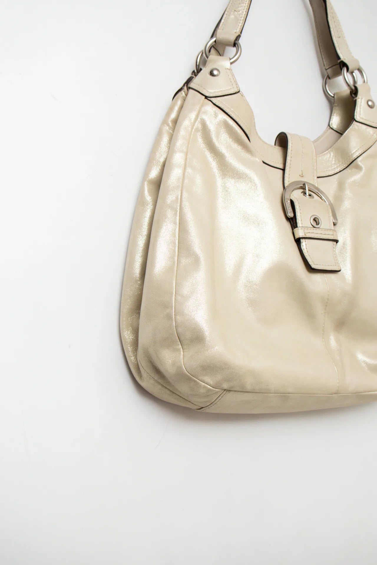#183 Coach Hobo Bag Beige | c. 169
