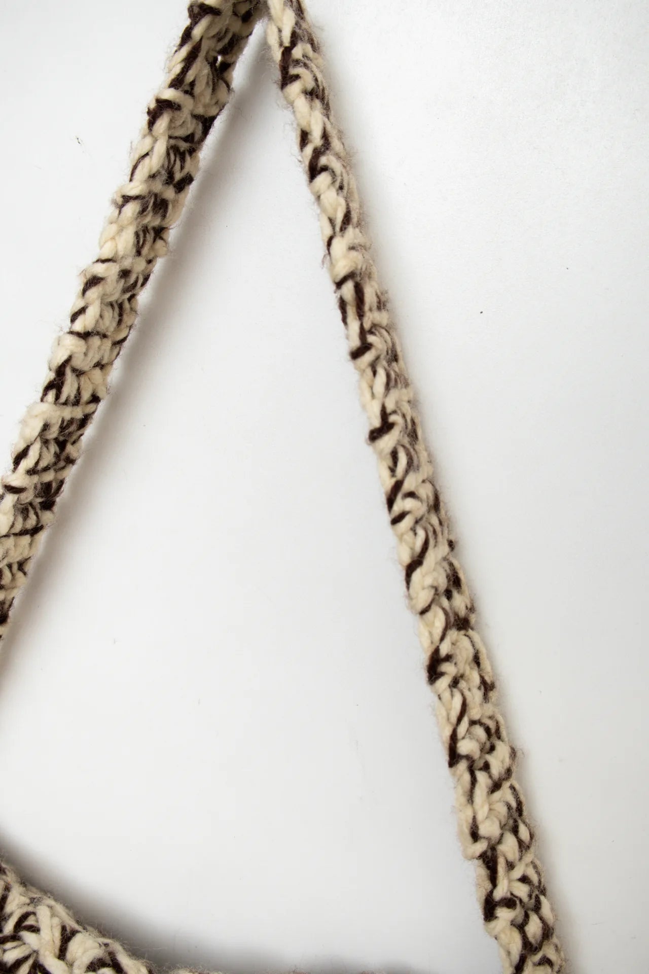 #184 Crochet Shoulder Bag Beige | c. 169