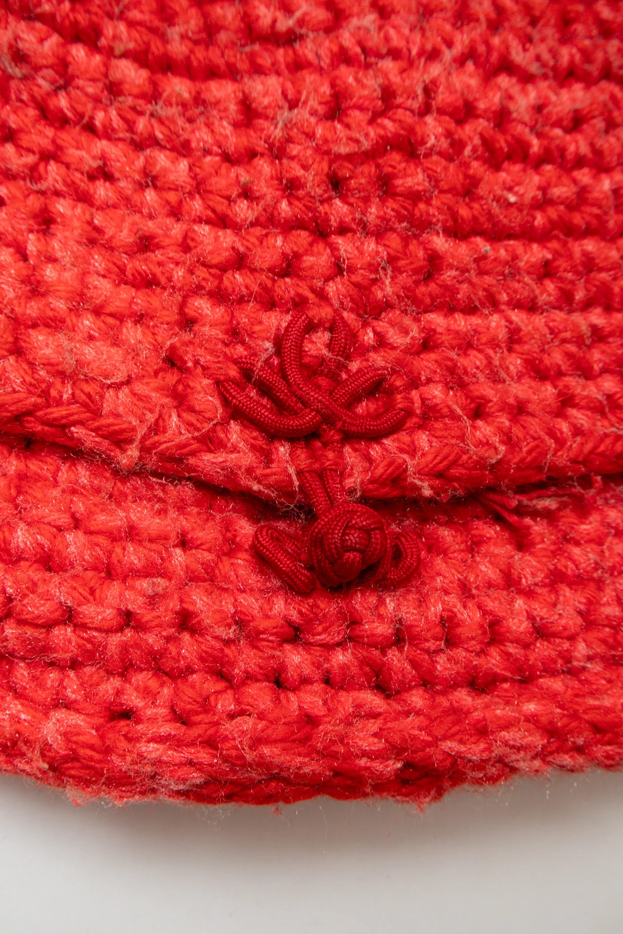 #186 Crochet Shoulder Bag Red | c. 169