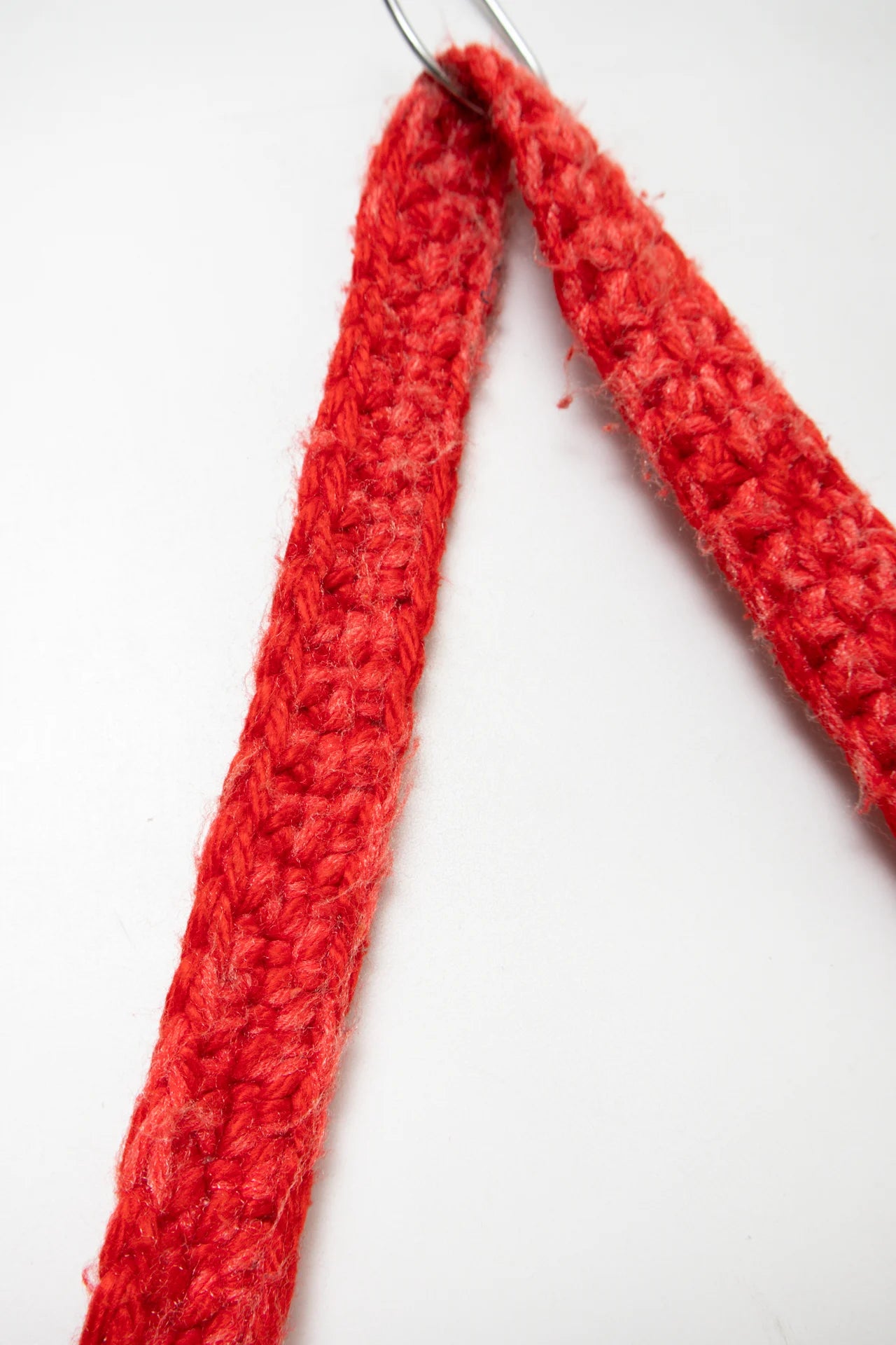 #186 Crochet Shoulder Bag Red | c. 169