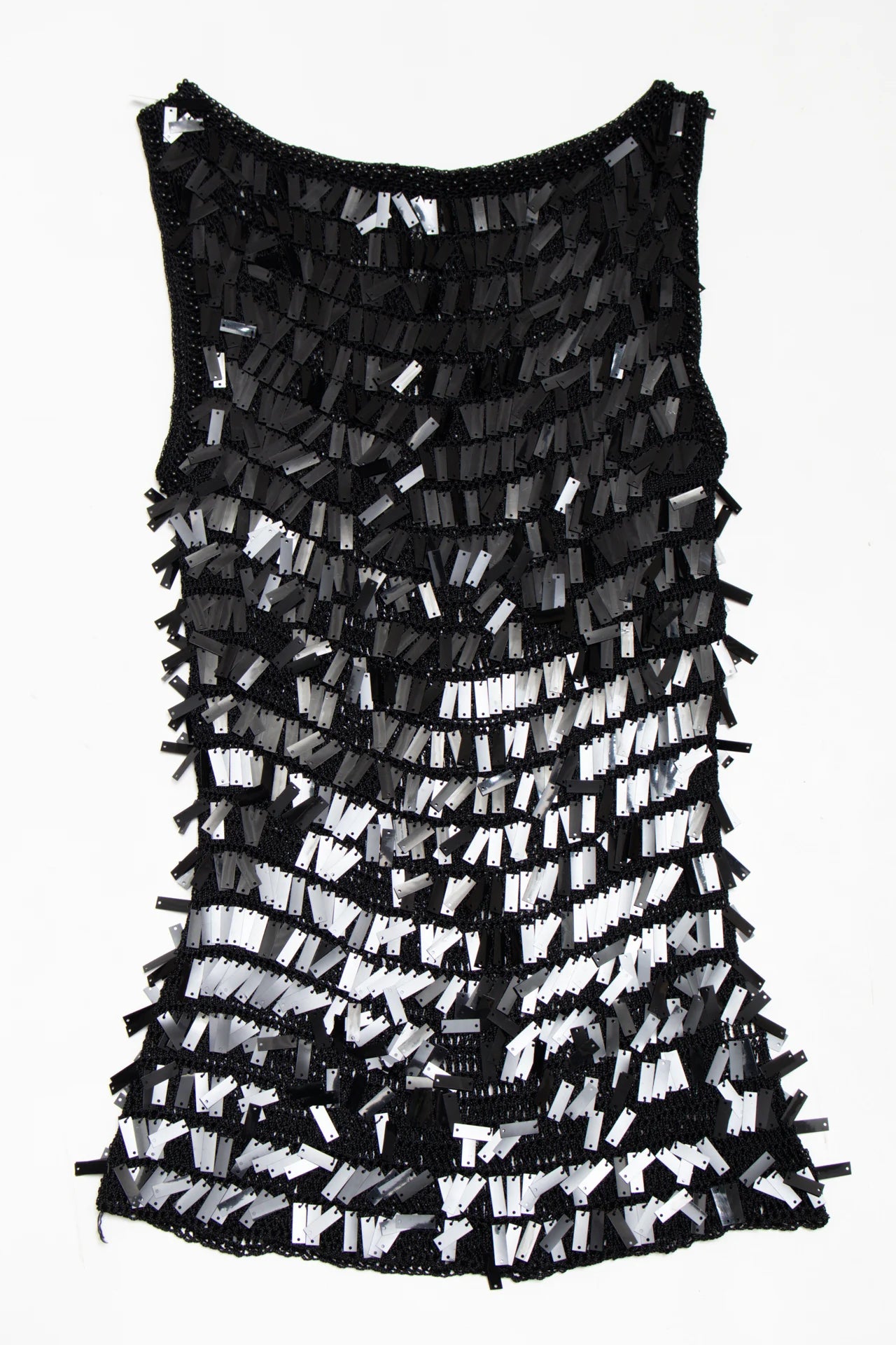 #13 Embellished Sequin Tank Top Black | c. 170 | Size 8/10