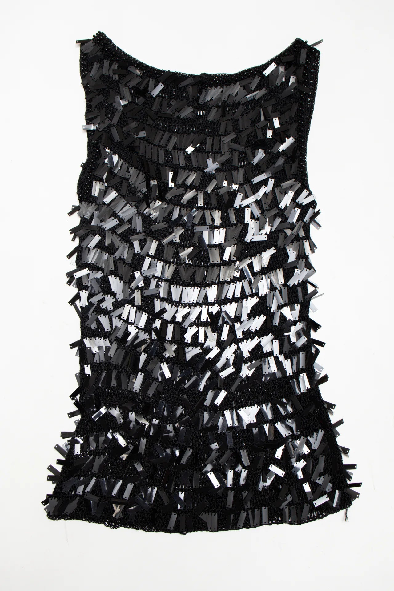 #13 Embellished Sequin Tank Top Black | c. 170 | Size 8/10