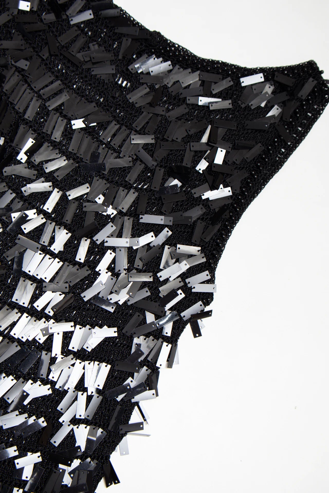 #13 Embellished Sequin Tank Top Black | c. 170 | Size 8/10