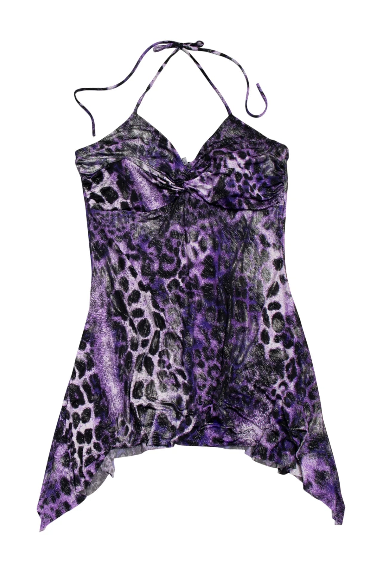 #46 Halter Hanky-hem Camisole Purple | c. 170 | Size 10