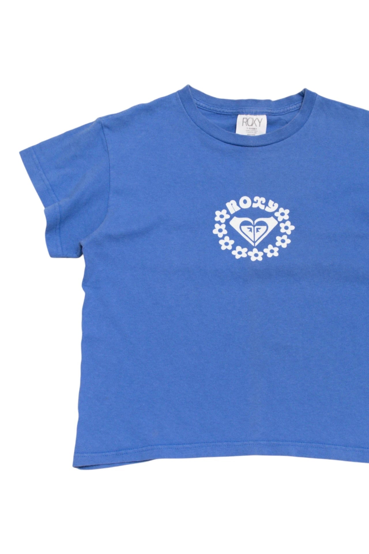 #47 Roxy T-shirt Blue | c. 170 | Size 10