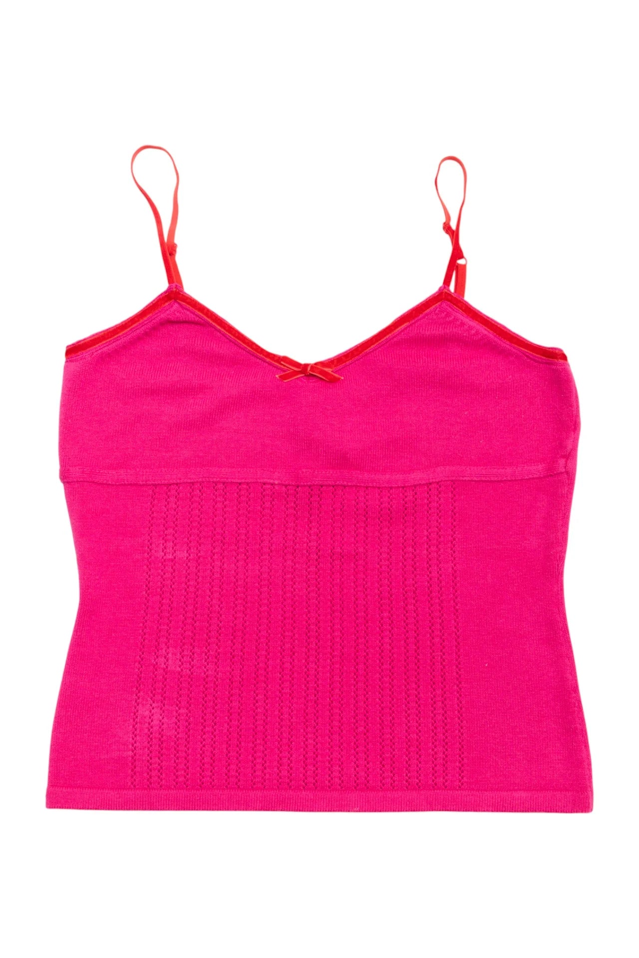 #93 Mng Casual Wear Knit Camisole Top Pink | c. 170 | Size 10