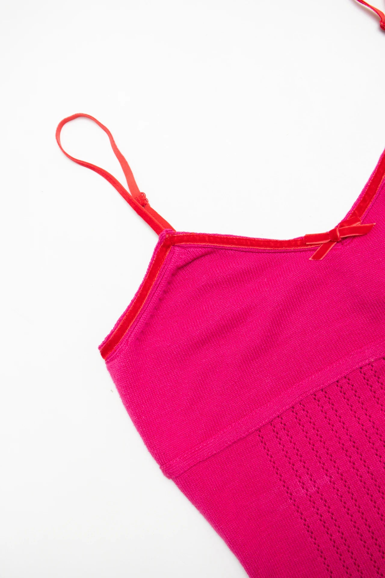 #93 Mng Casual Wear Knit Camisole Top Pink | c. 170 | Size 10
