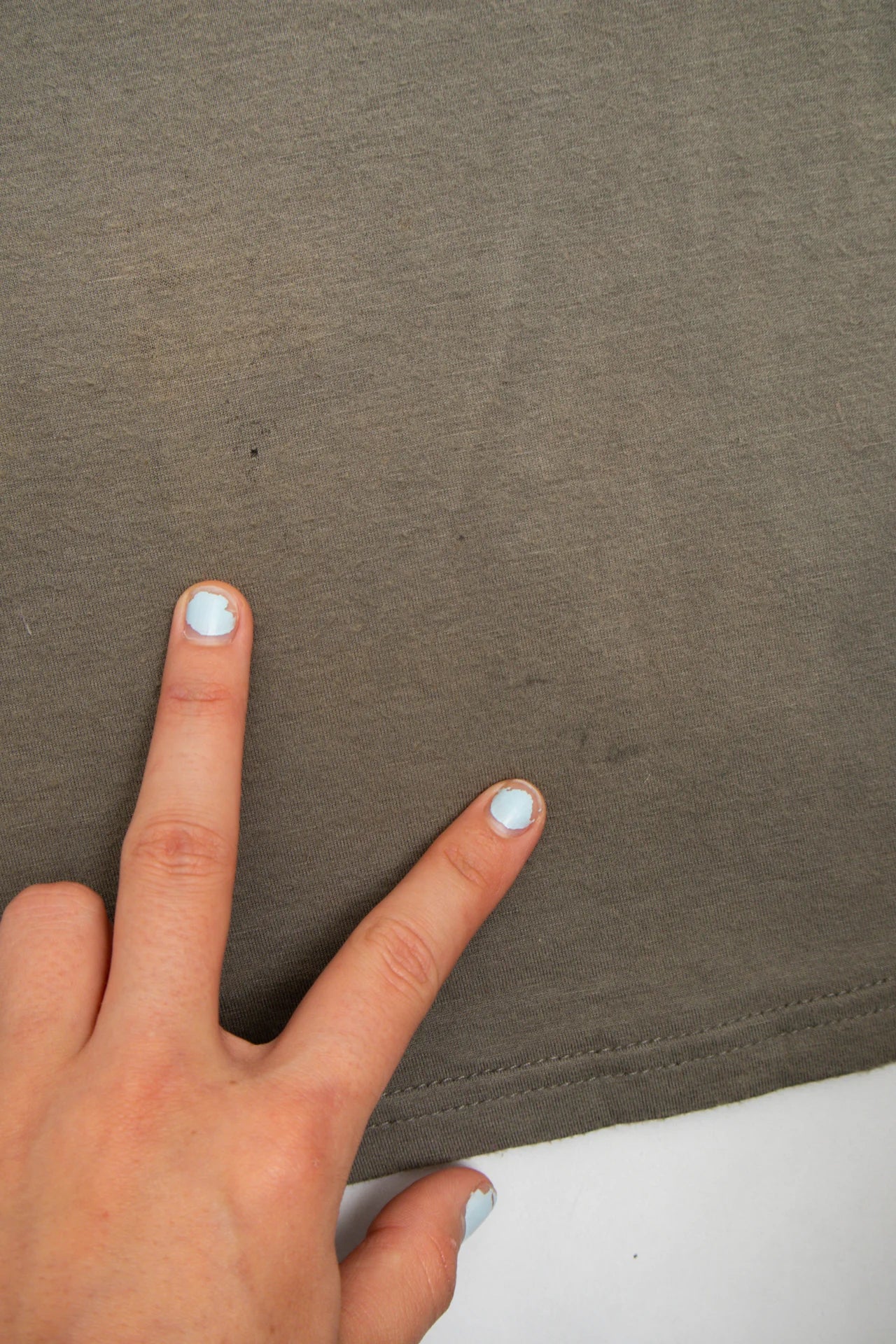 #143 Printed Bust Panel Camisole Top Brown | c. 170 | Size 10