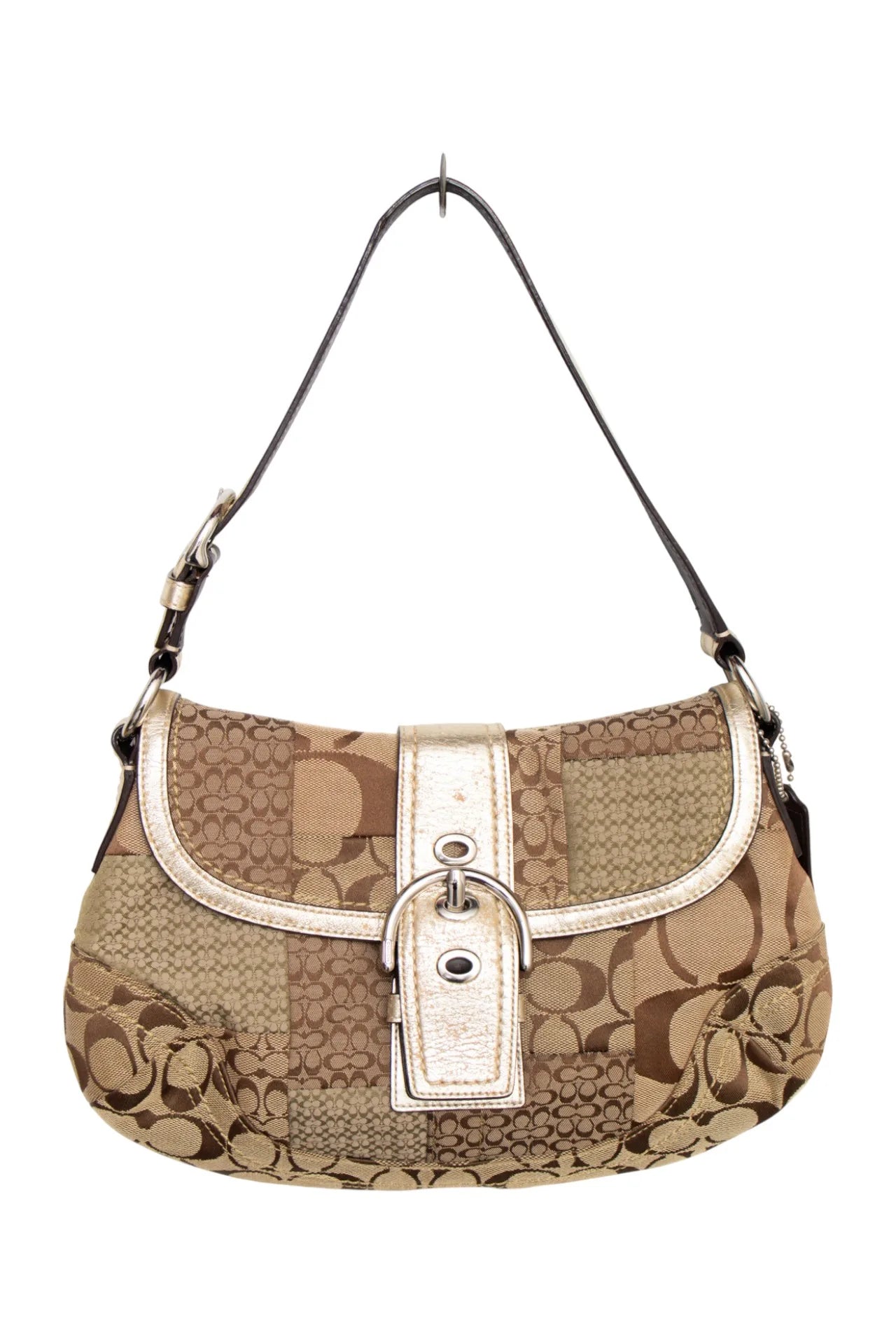 #187 Coach Shoulder Bag Brown | c. 170
