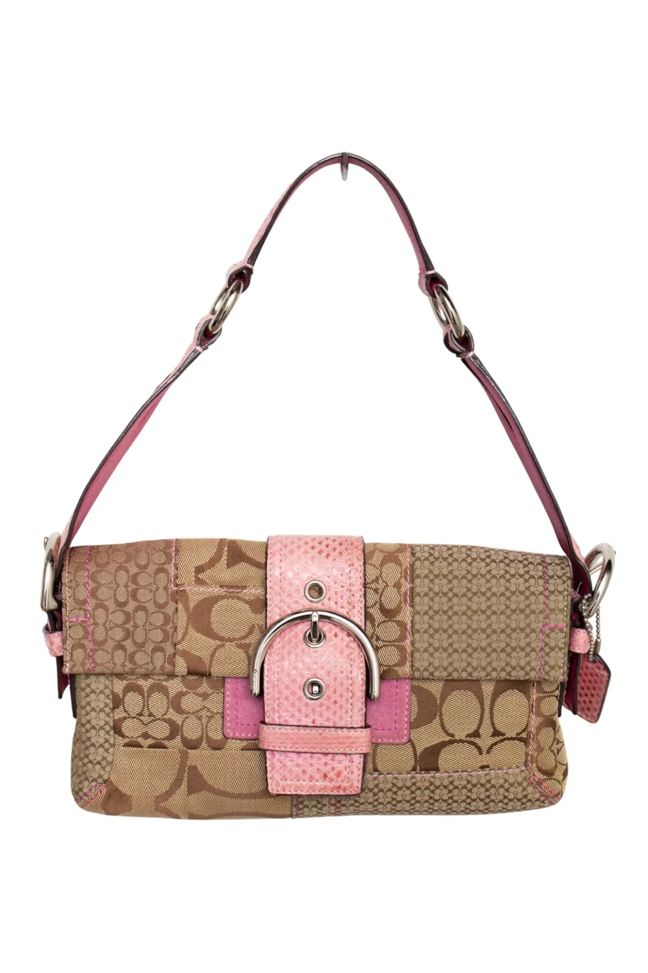 #191 Coach Shoulder Bag Brown | c. 170