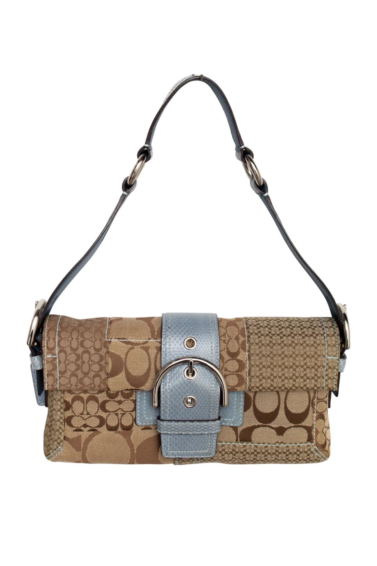 #193 Coach Shoulder Bag Brown | c. 170