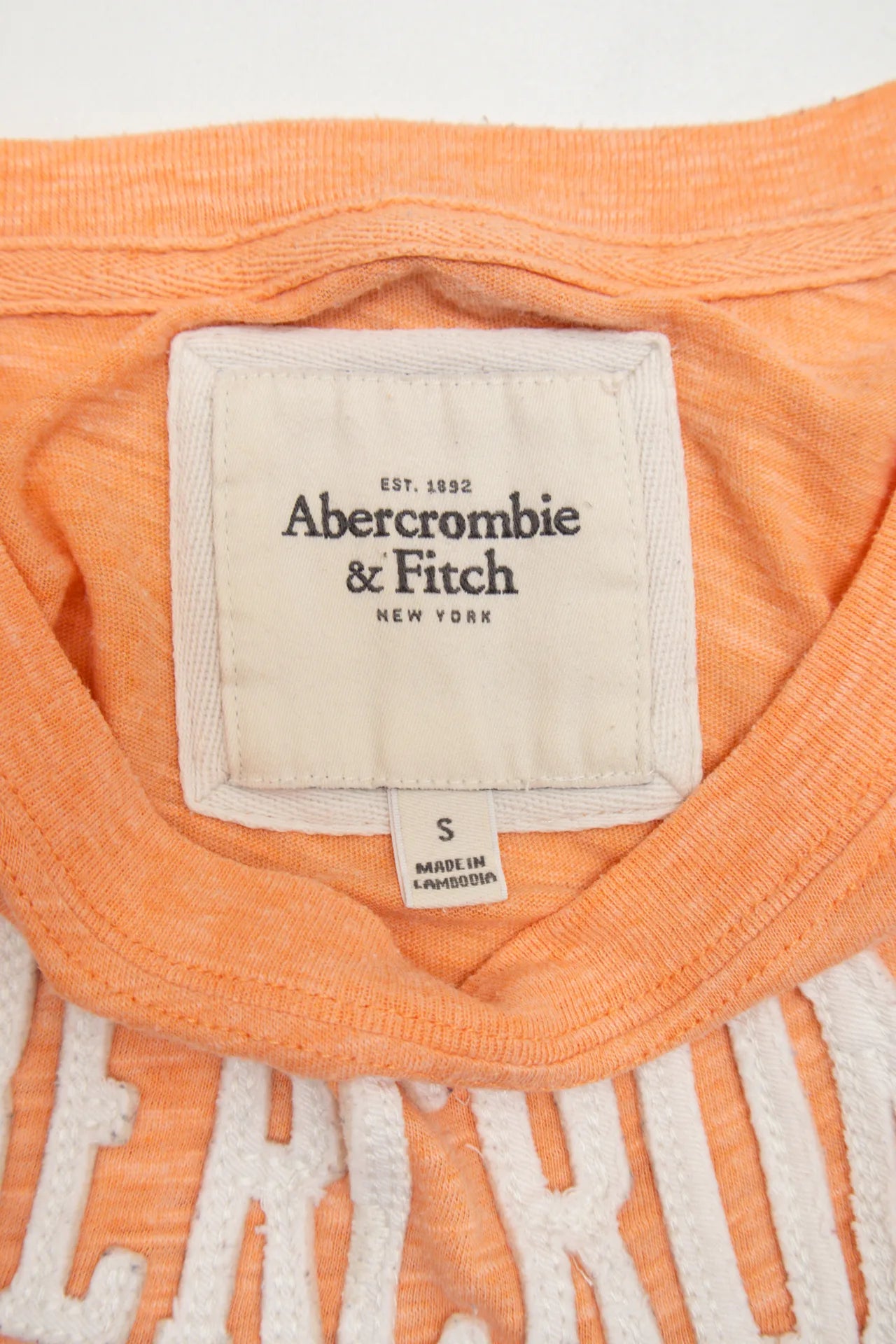 #26 Abercrombie & Fitch T-shirt Orange | c. 171 | Size 8