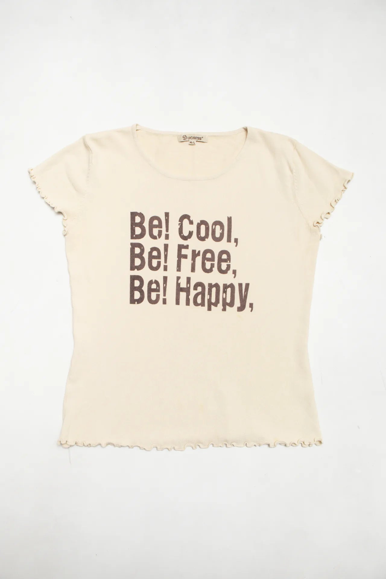 #29 Duchess T-shirt Beige | c. 171 | Size 12