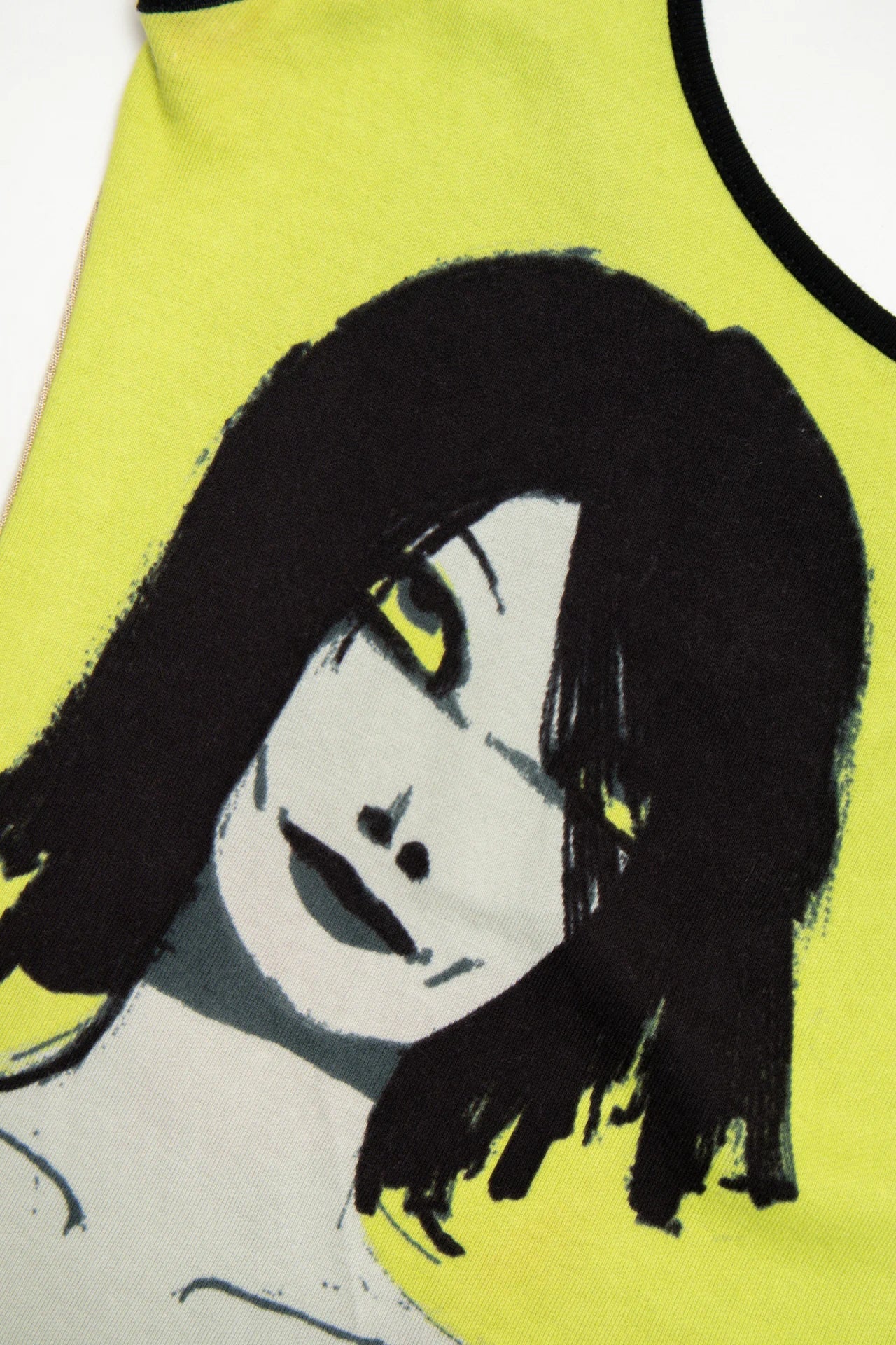 #30 Custo Barcelona Cap-sleeve Graphic Top Green | c. 171 | Size 12