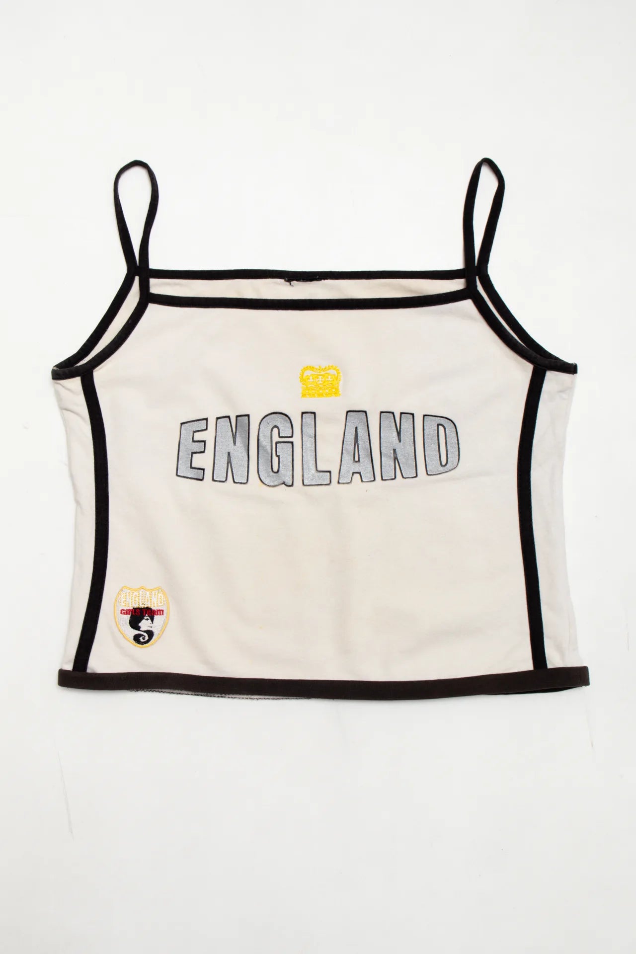 #35 Camisole Tank Top White | c. 171 | Size 8