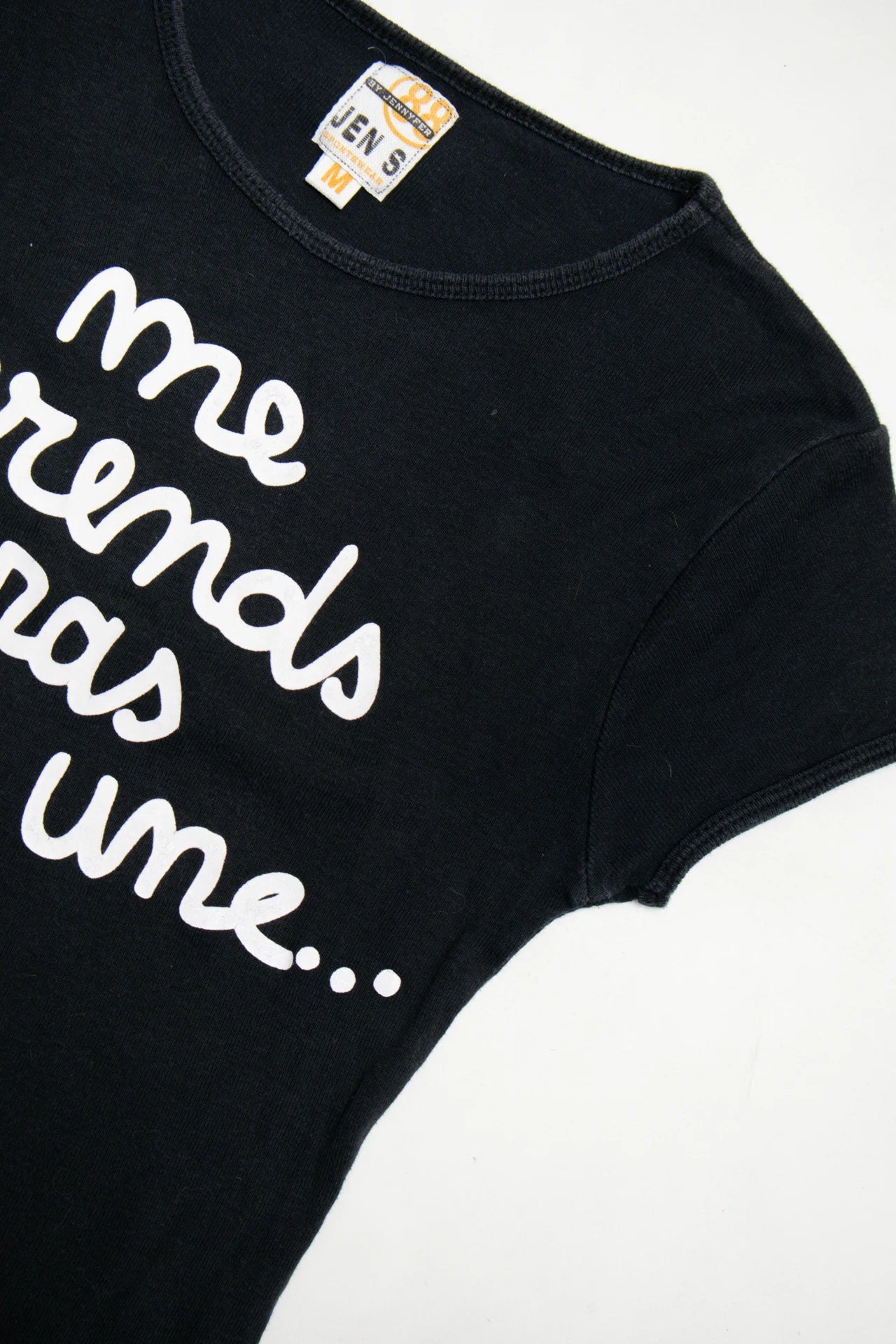 #39 Jen S Sportswear Short Sleeve T-shirt Black | c. 171 | Size 10