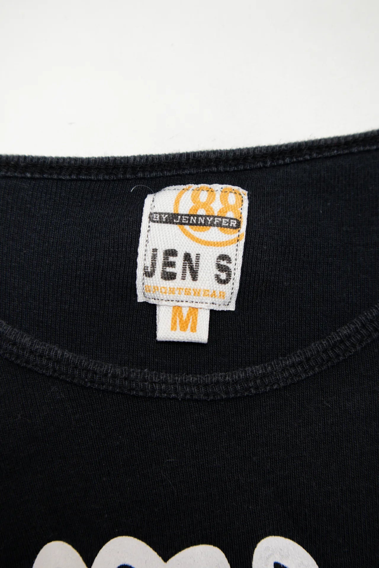 #39 Jen S Sportswear Short Sleeve T-shirt Black | c. 171 | Size 10