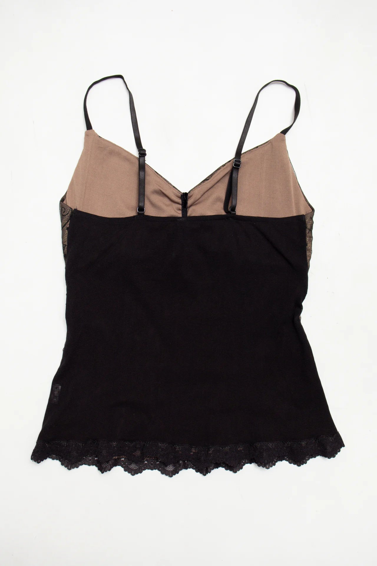 #74 F&e Fashion Elite Printed Camisole Top Brown | c. 171 | Size 10